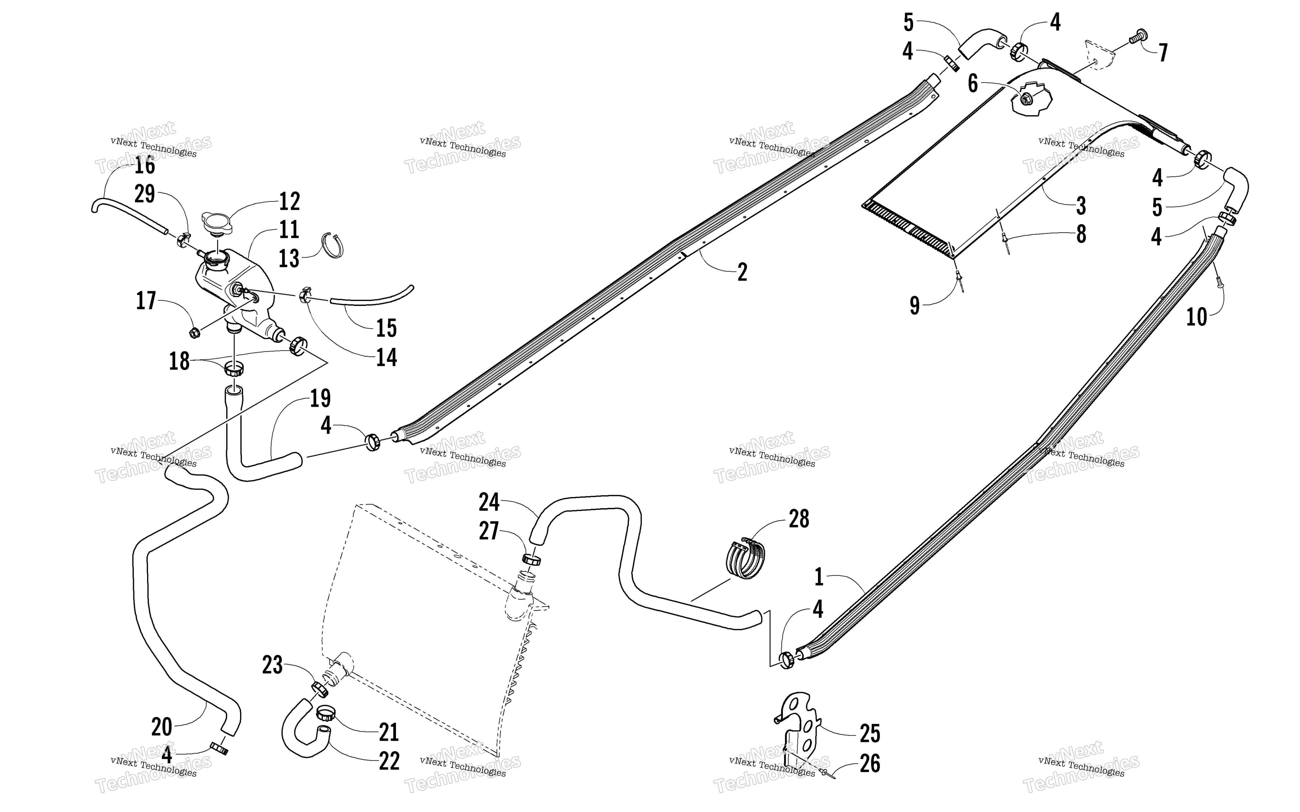 Система охлаждения Assembly