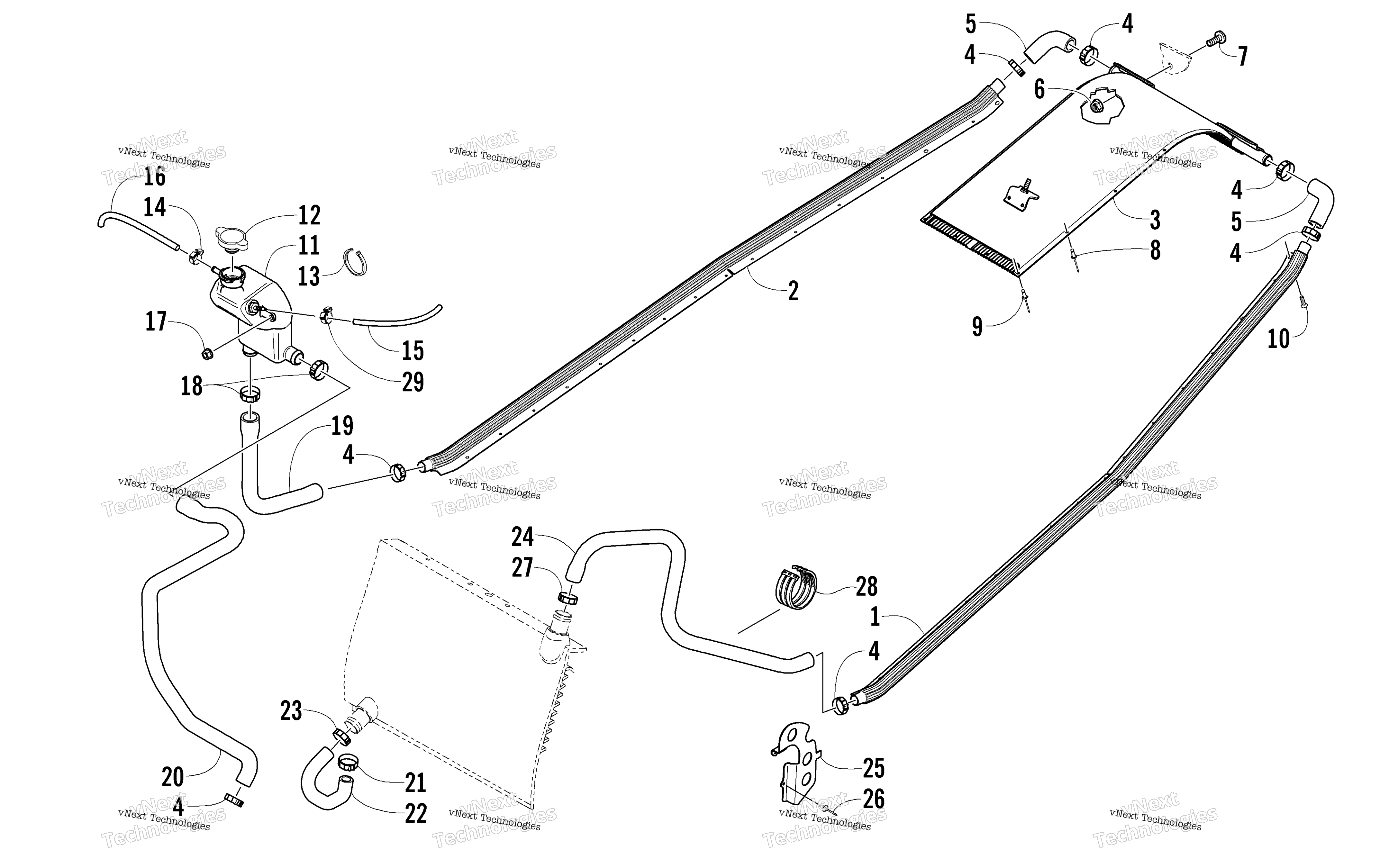 Система охлаждения Assembly