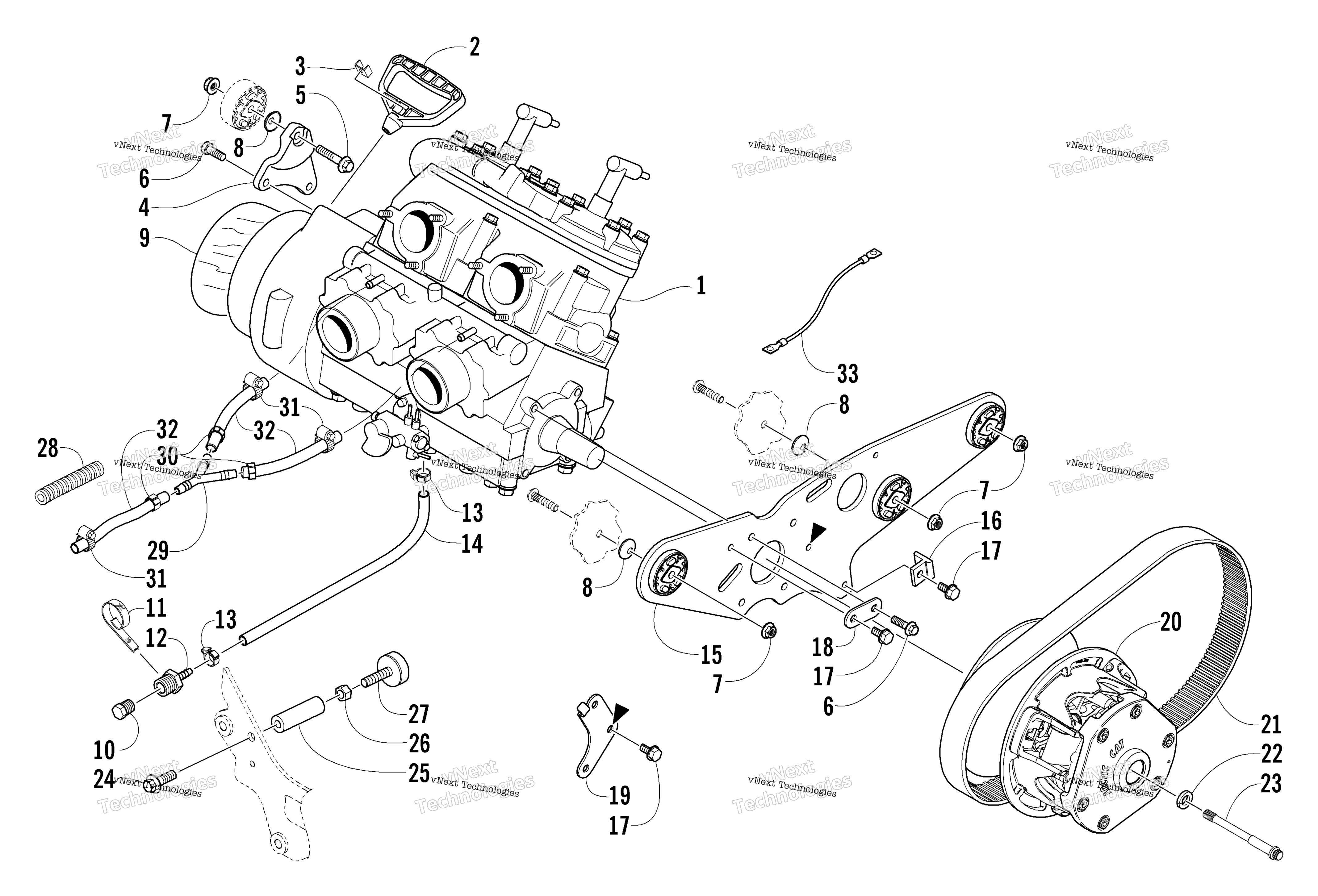Двигатель And Related Parts