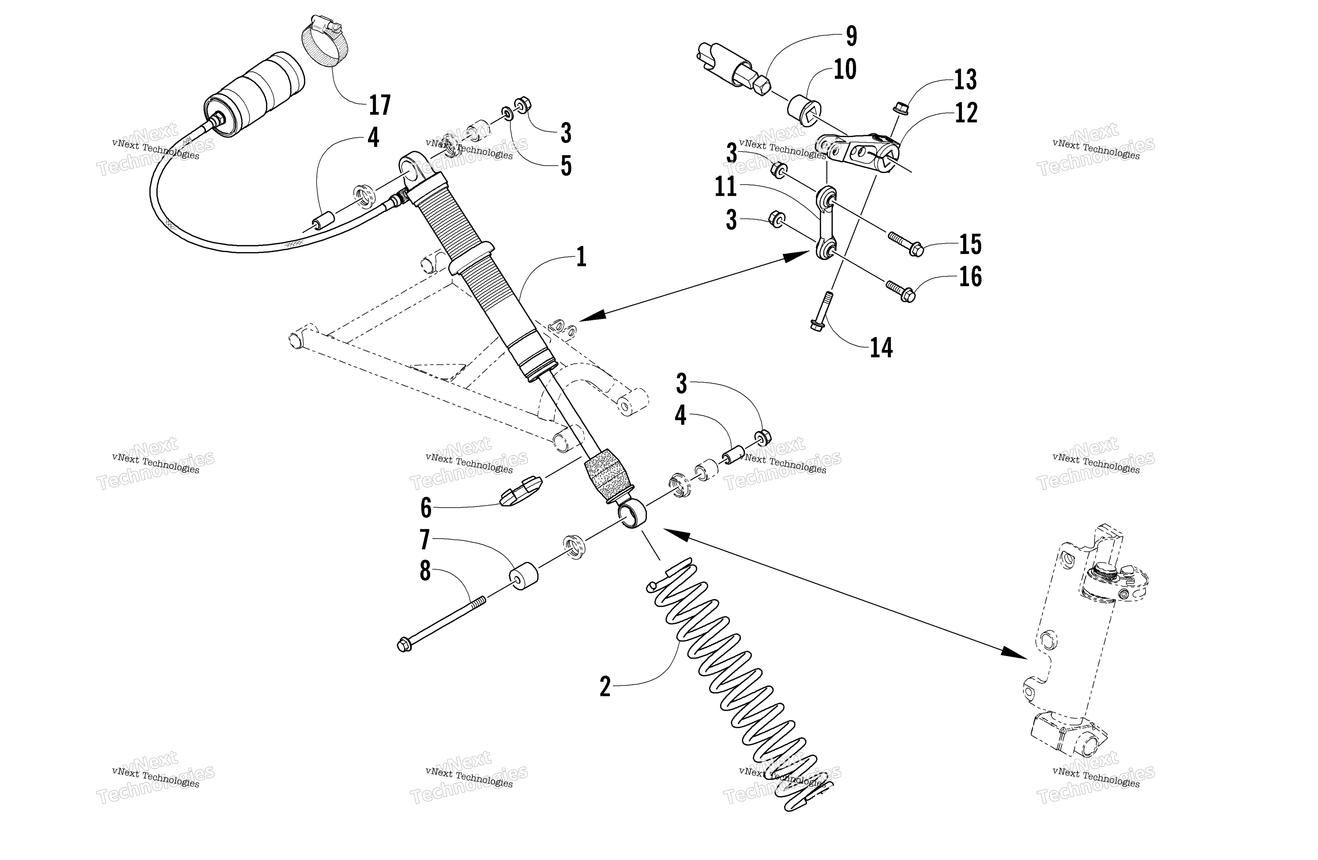 Амортизатор Absorber And Sway Bar Assembly