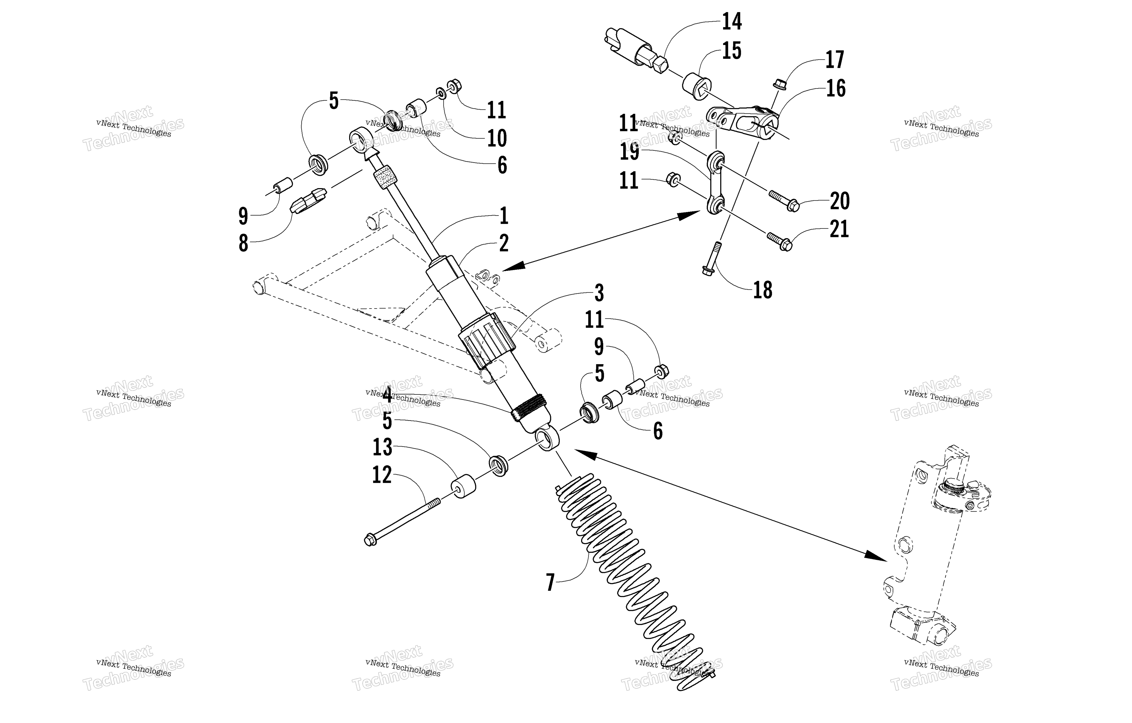 Амортизатор Absorber And Sway Bar Assembly