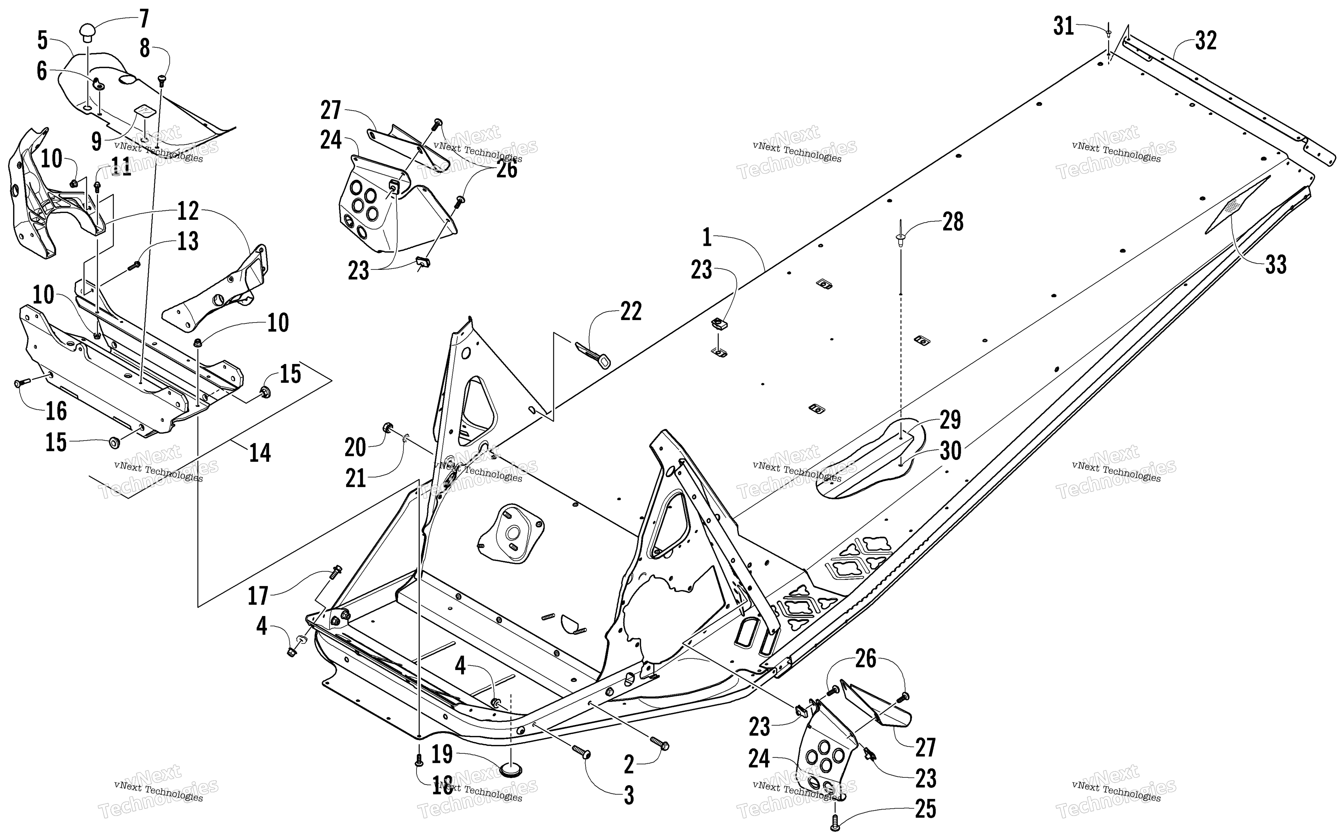Шасси Assembly
