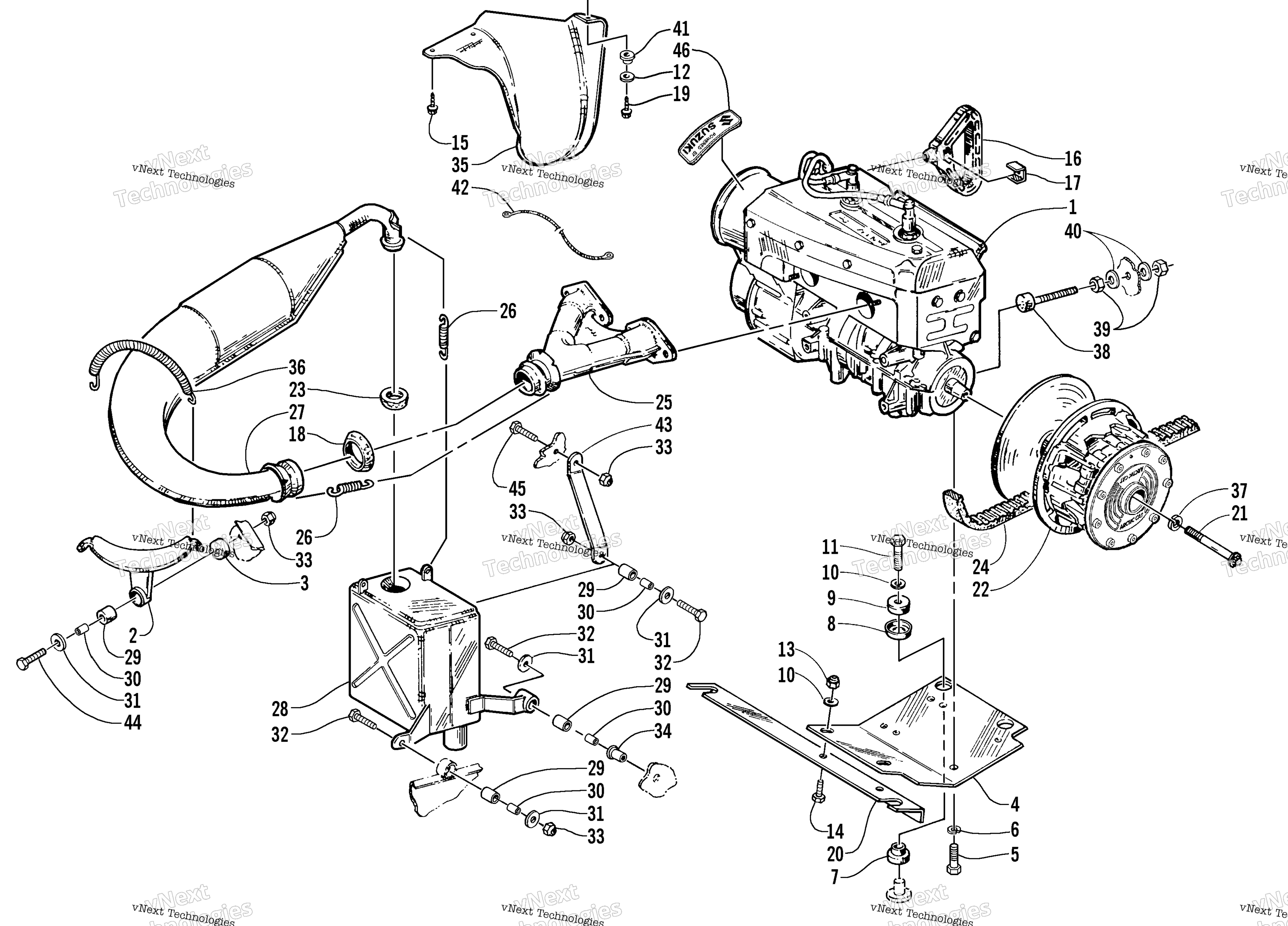 Двигатель And Related Parts