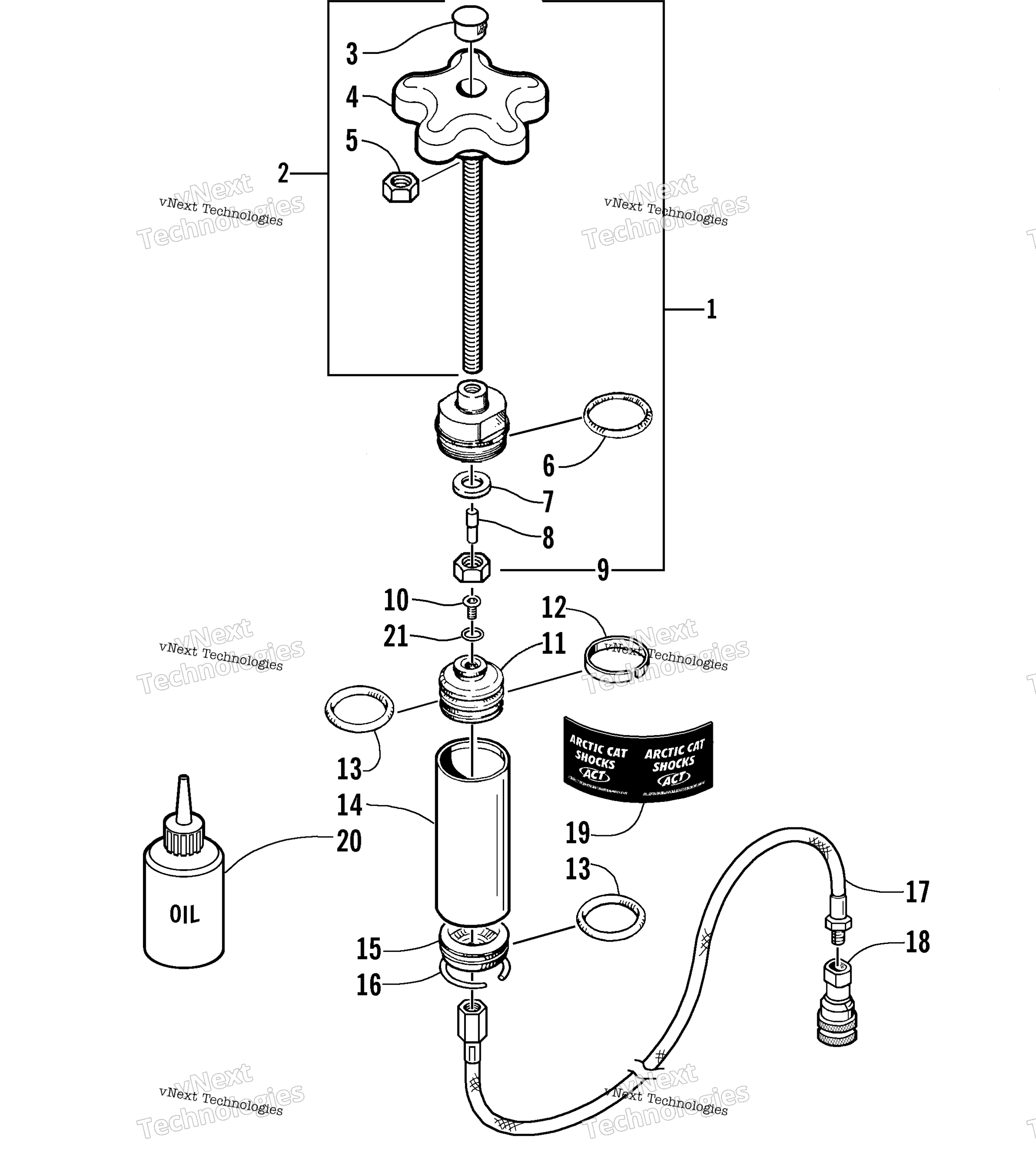 Remote Shock Limiter узел (Le C)