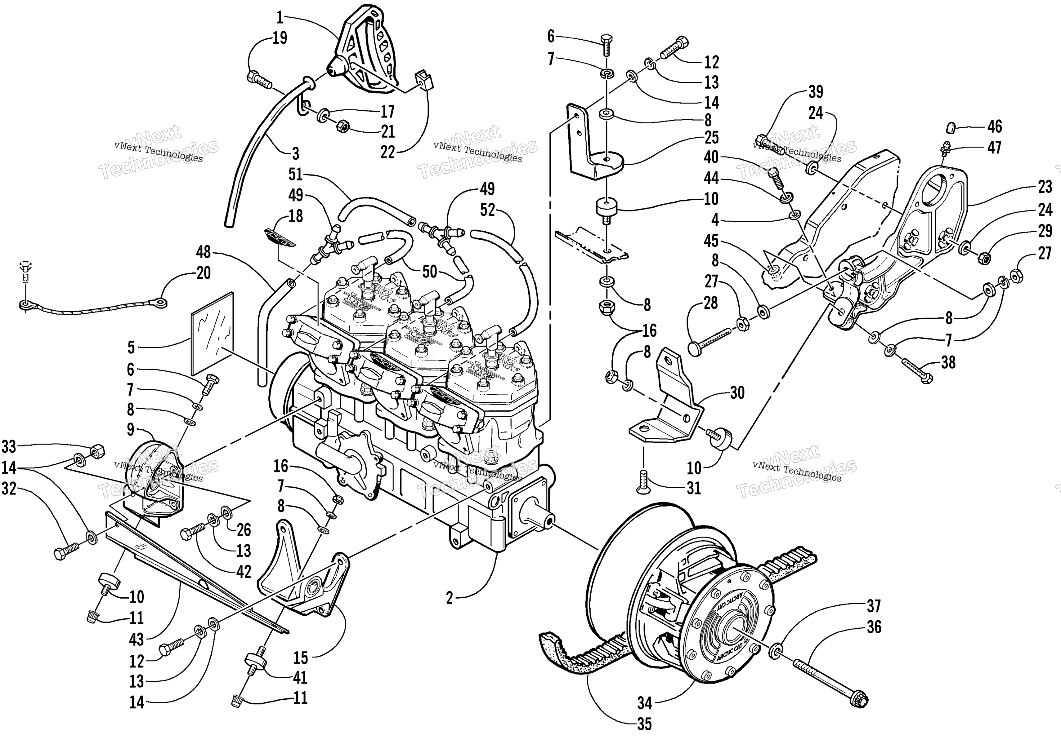 Двигатель And Related Parts
