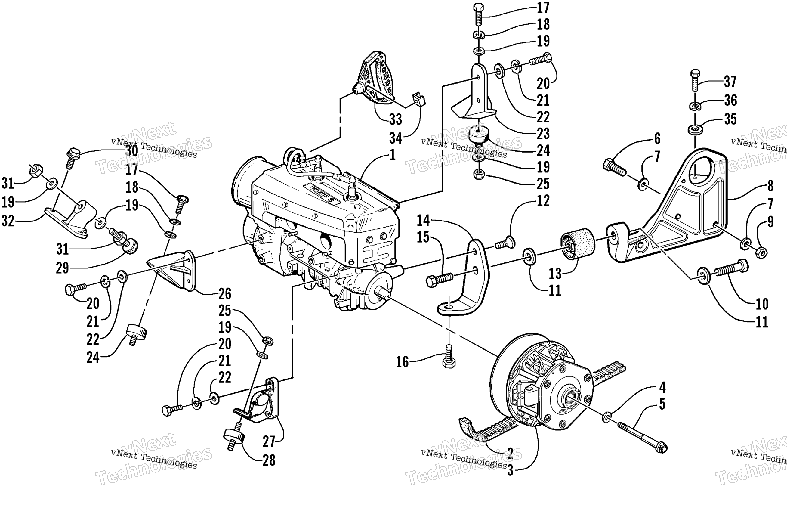Двигатель And Related Parts