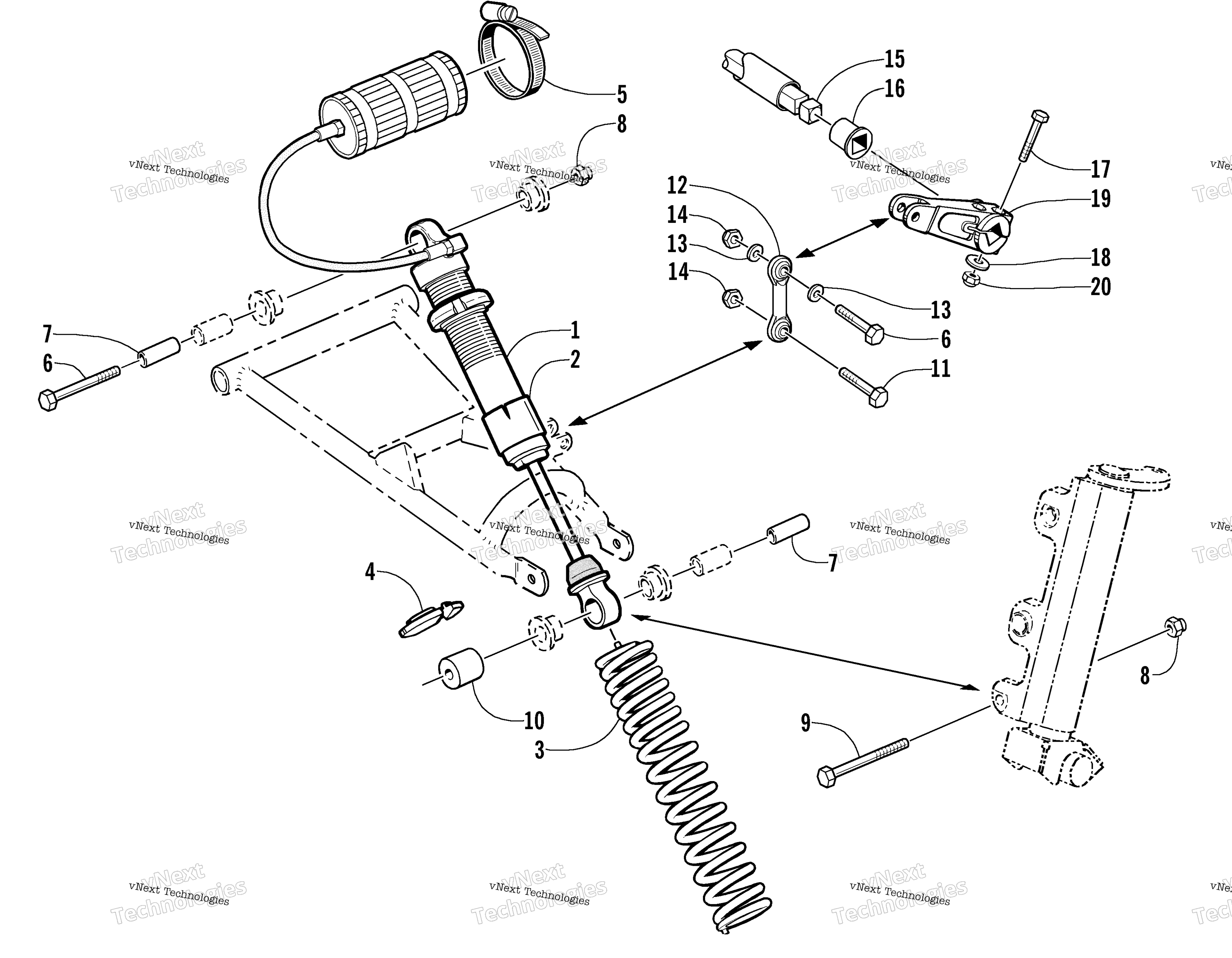 Амортизатор Absorber And Sway Bar Assembly