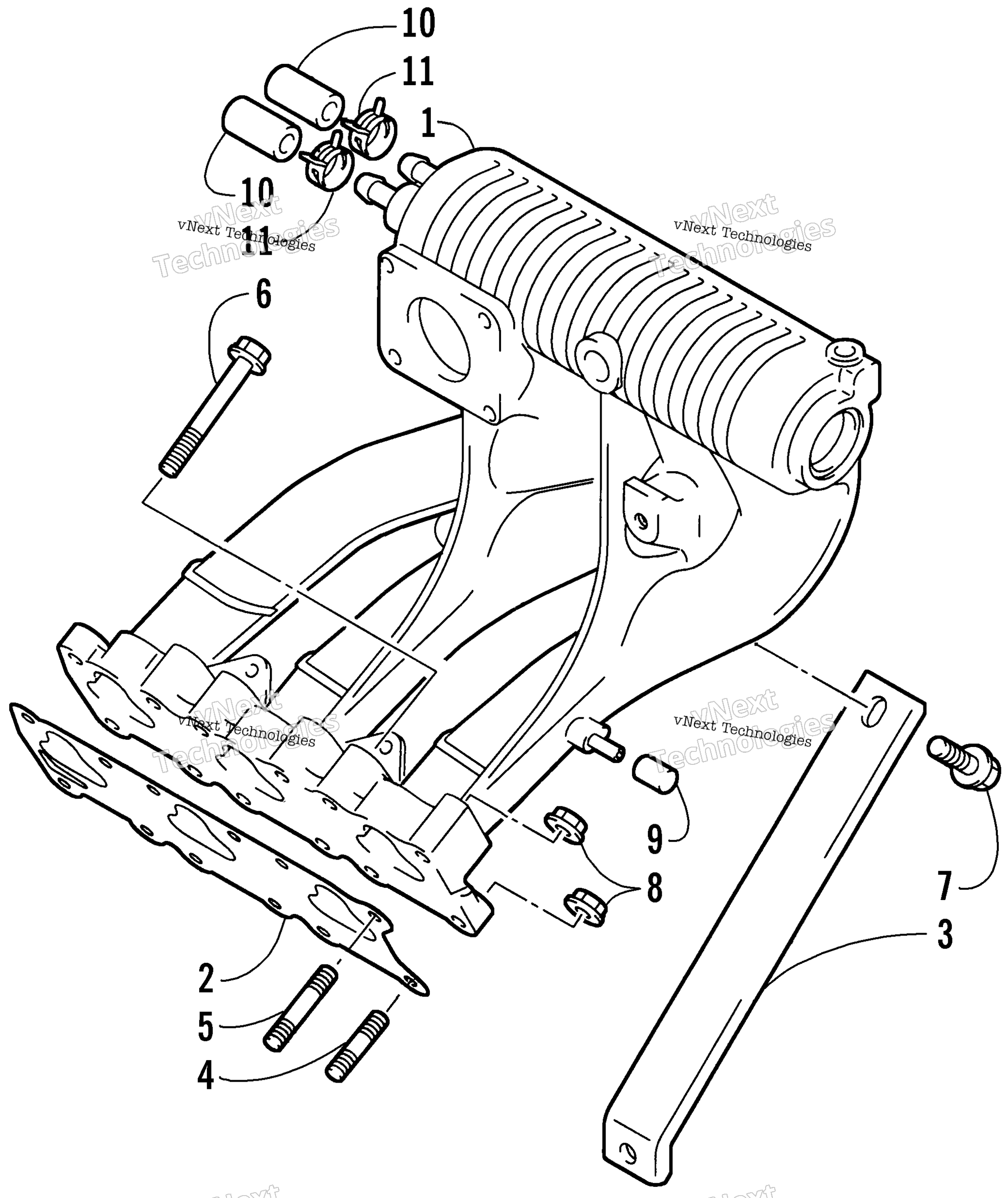 Впускная система Manifold Assembly