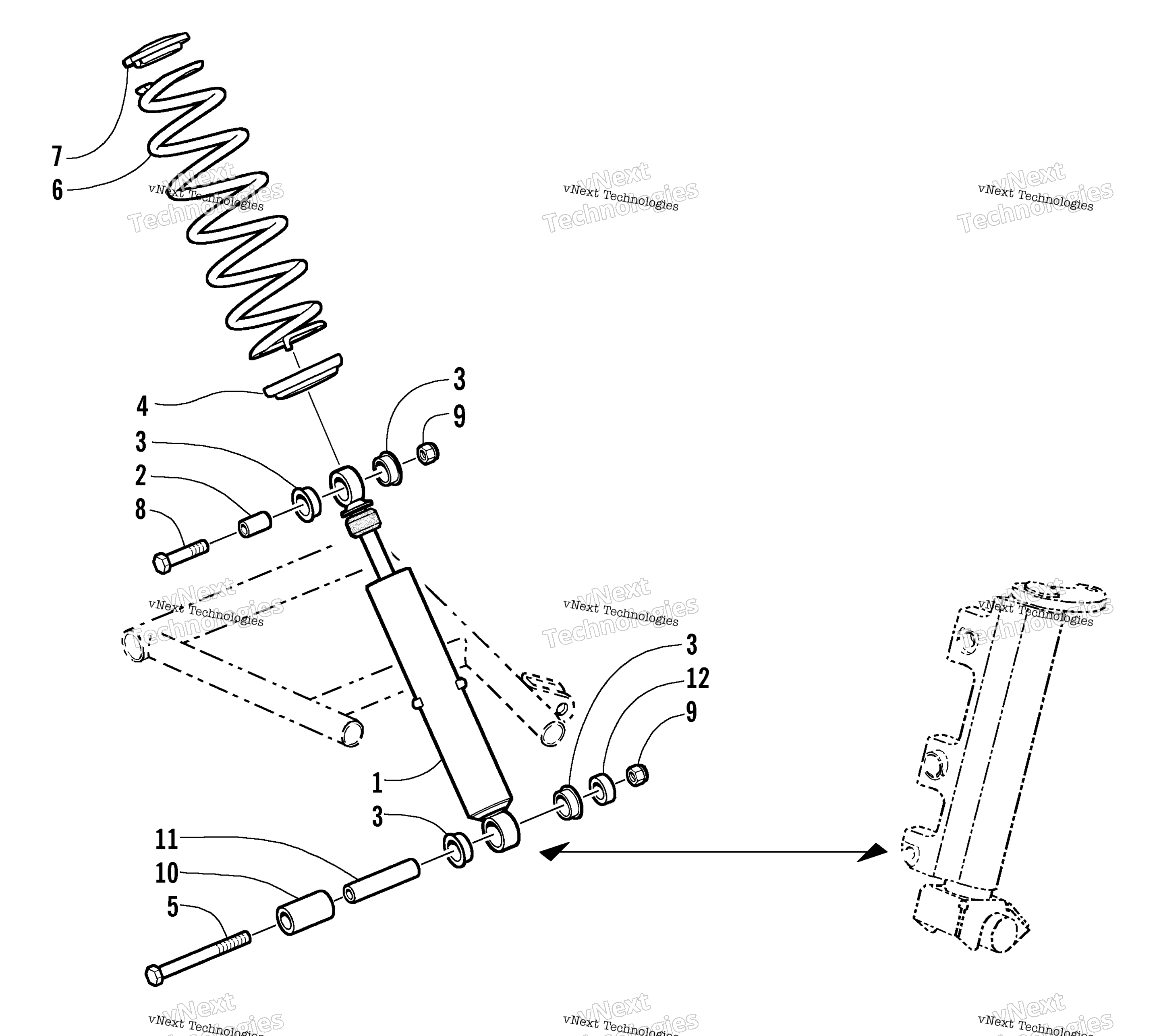 Амортизатор Absorber Assembly