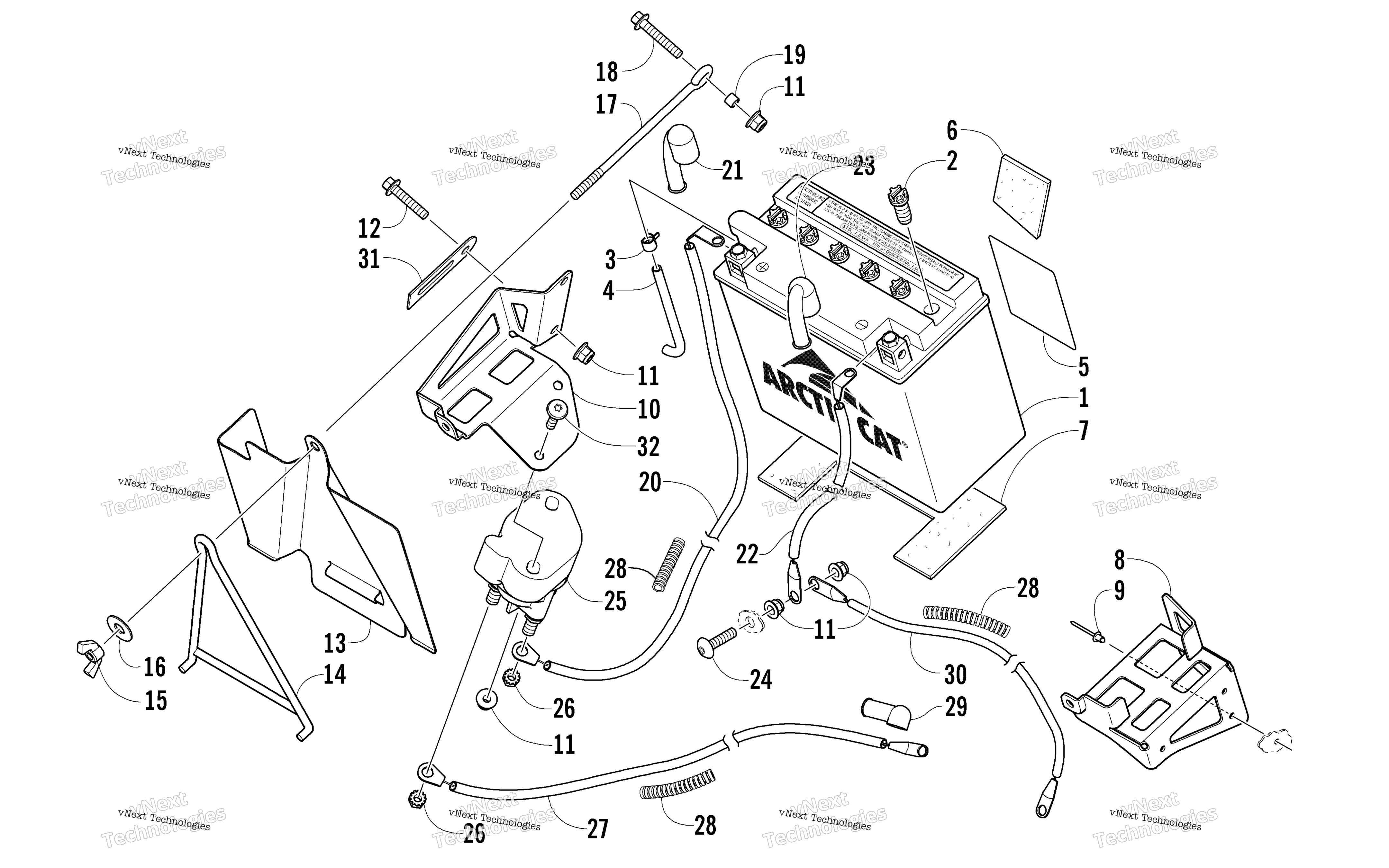 Аккумулятор And Tray Assembly