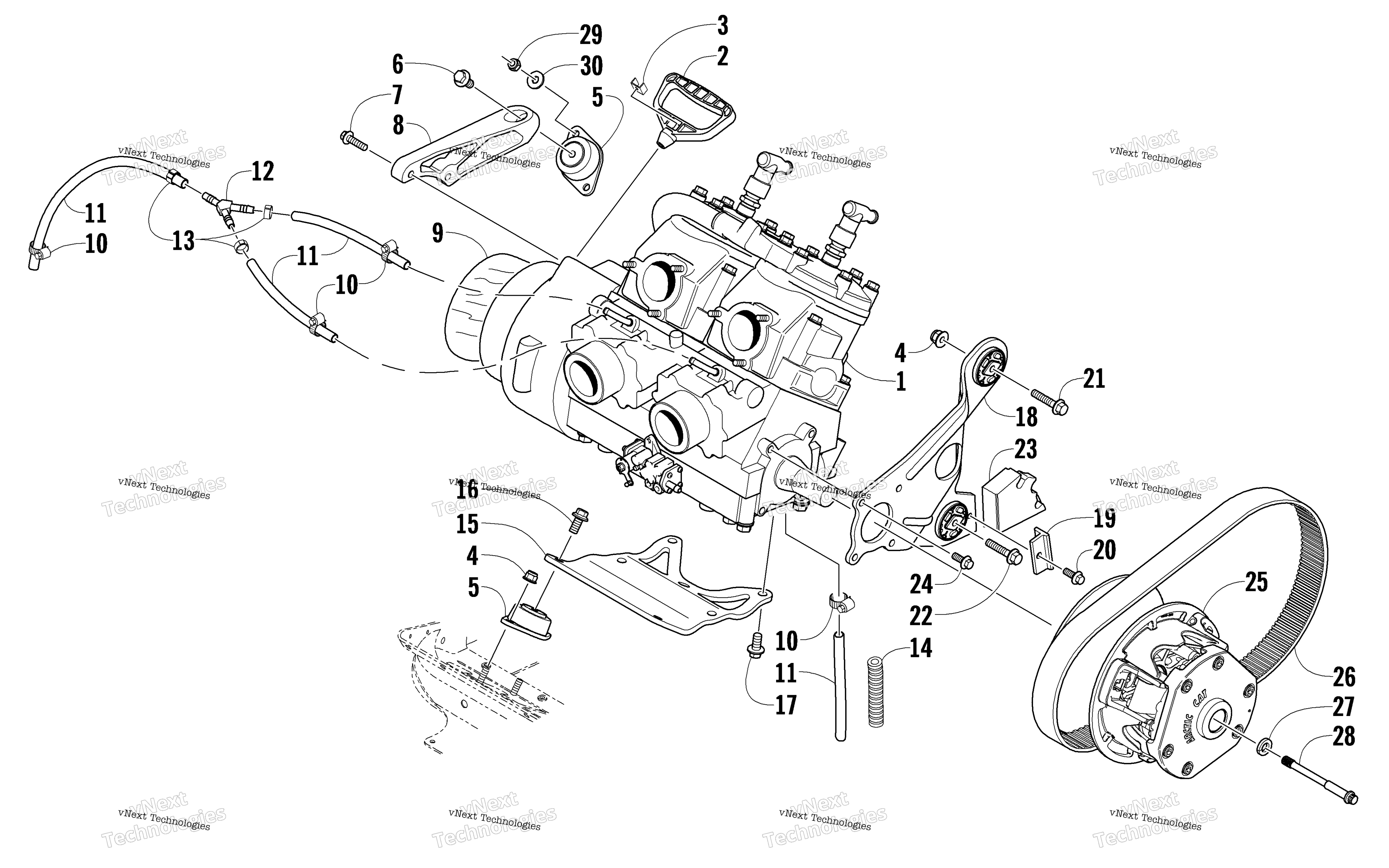 Двигатель And Related Parts