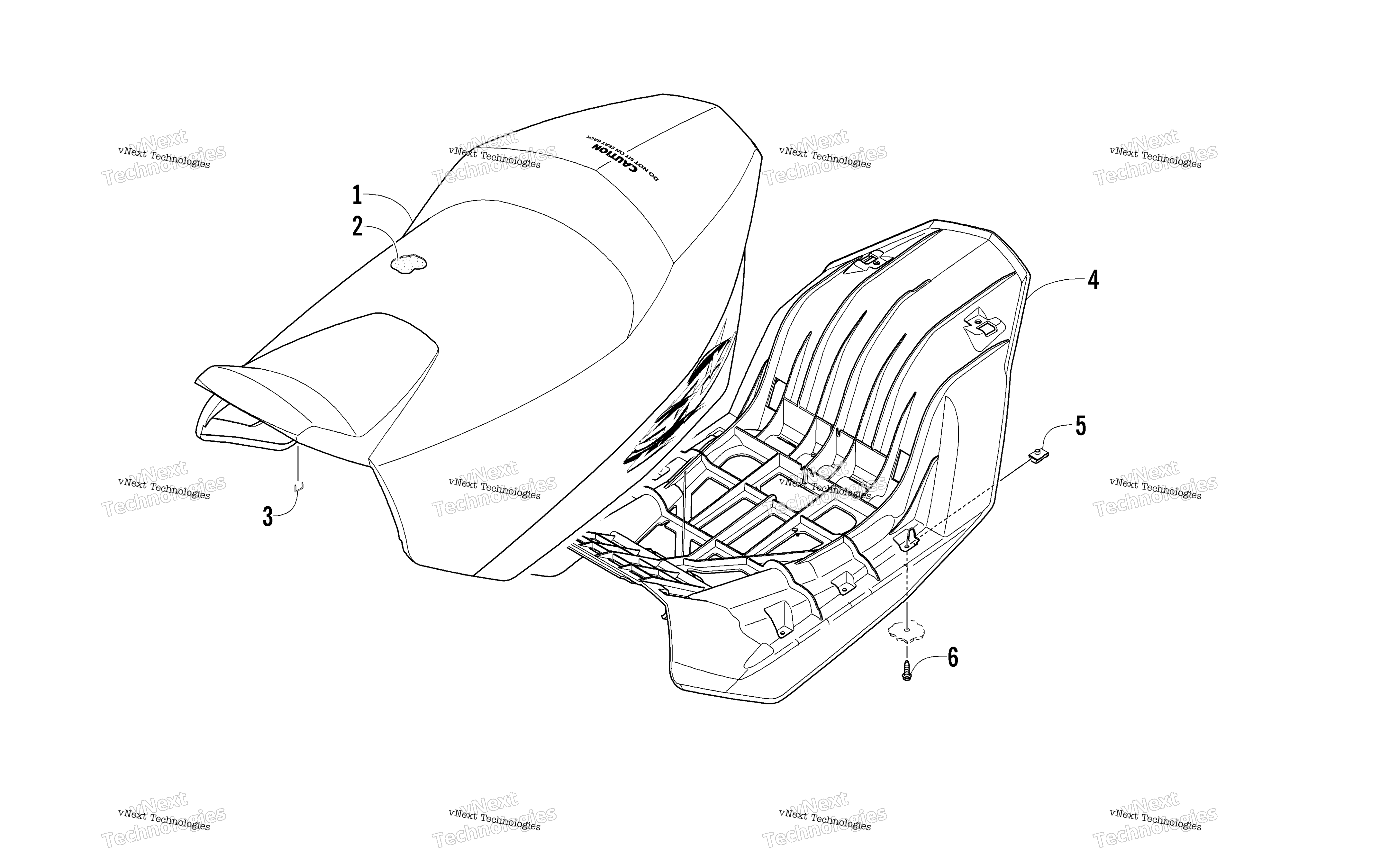 Сиденье Assembly