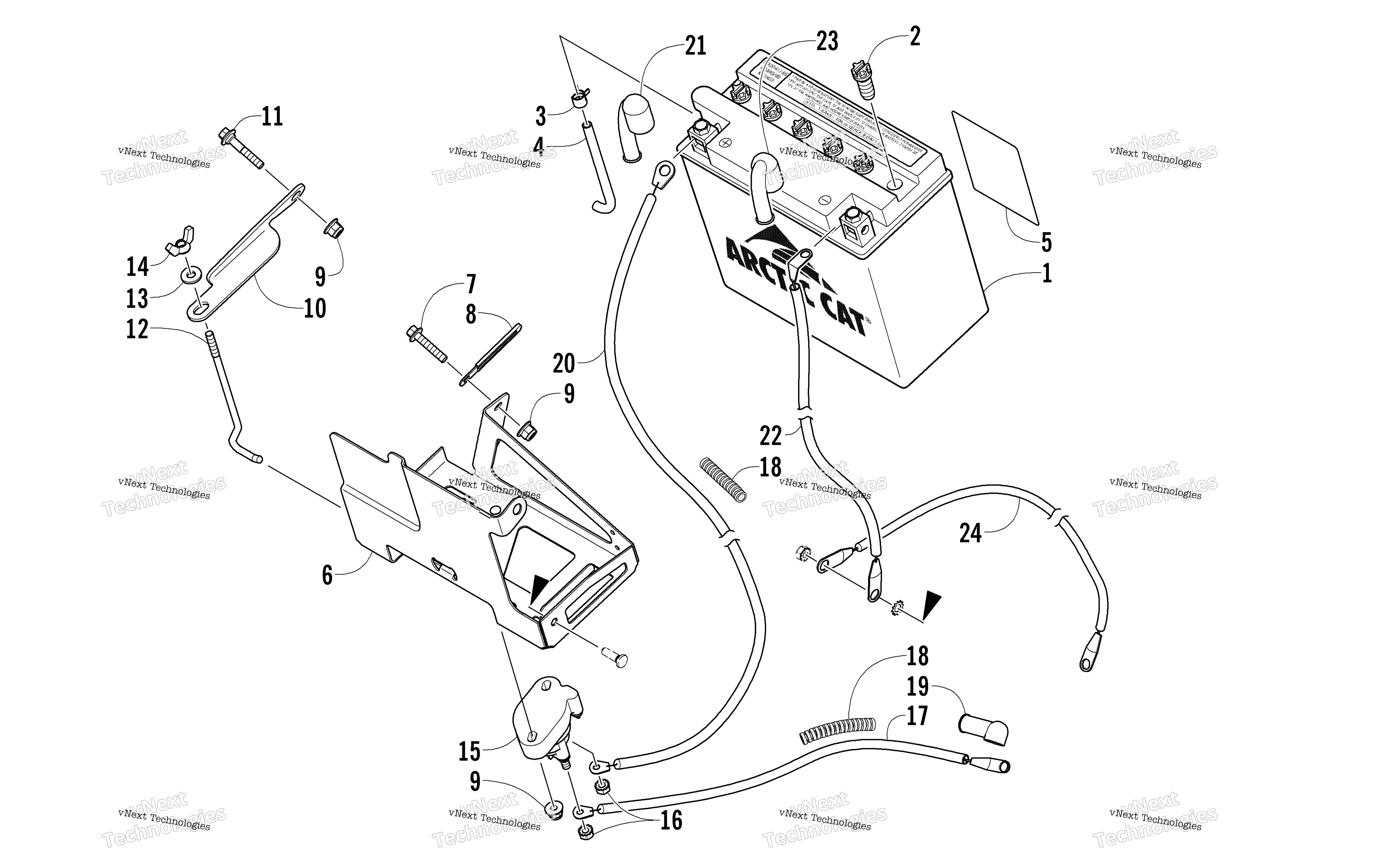 Аккумулятор And Tray Assembly