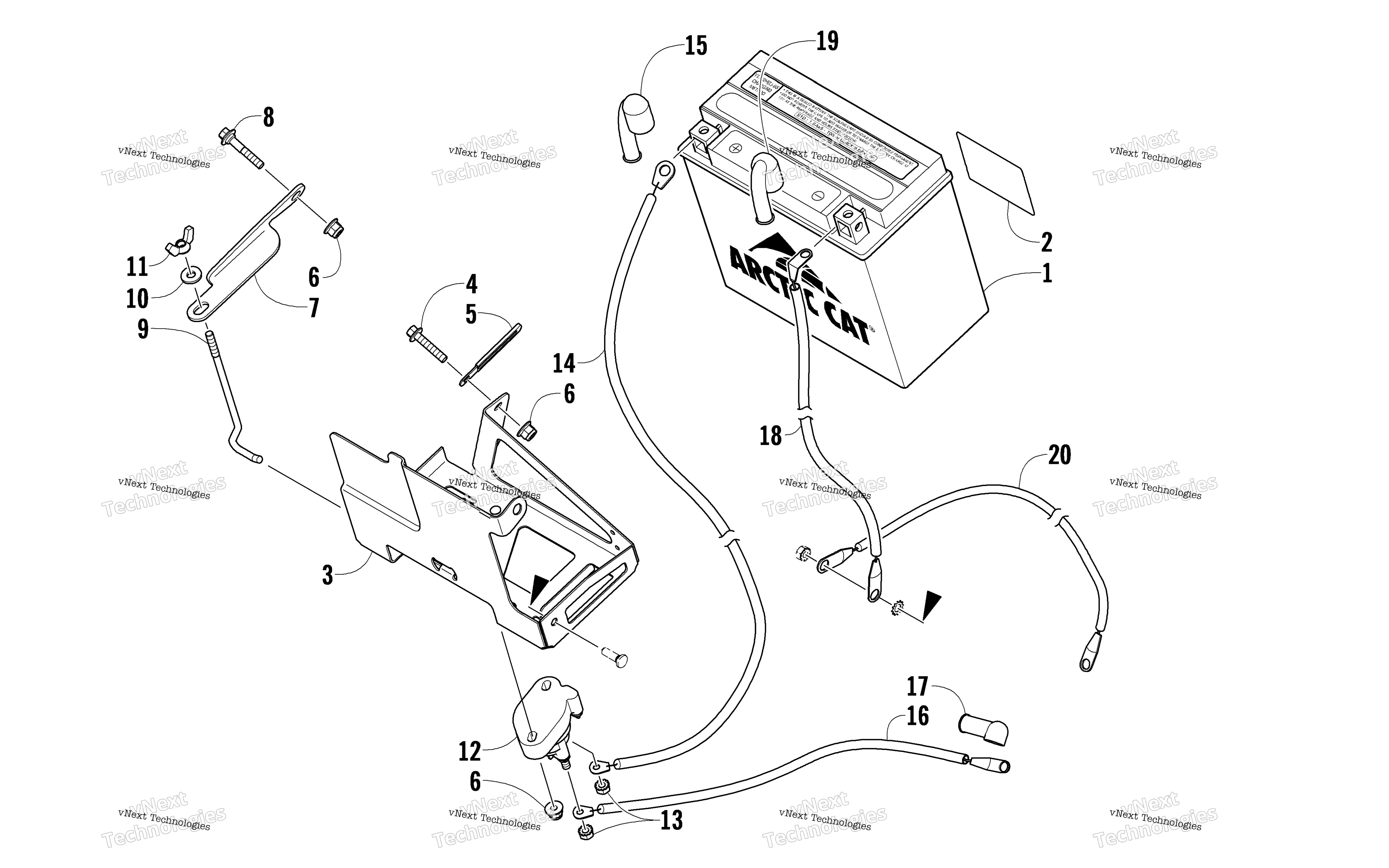 Аккумулятор And Tray Assembly