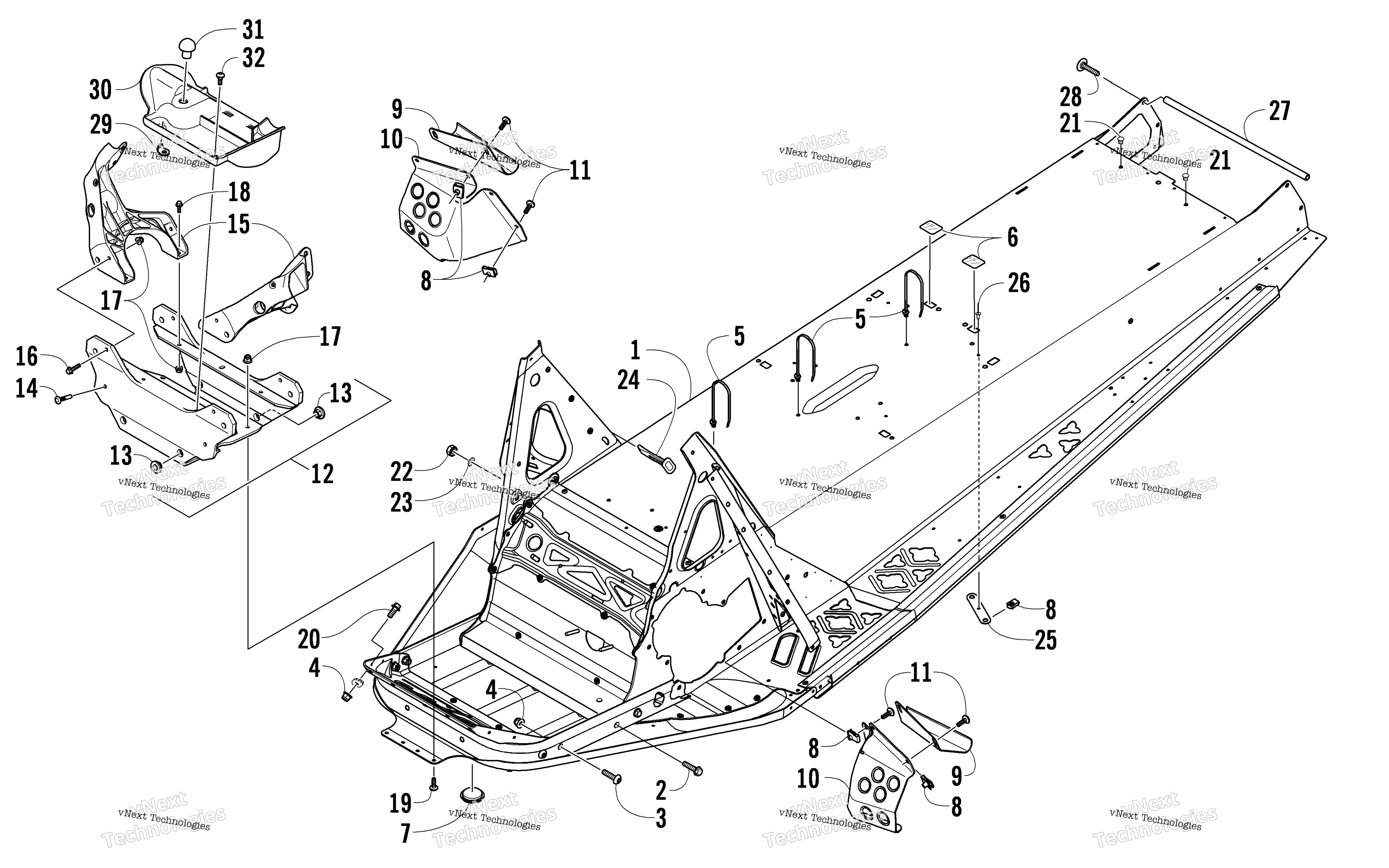 Шасси Assembly