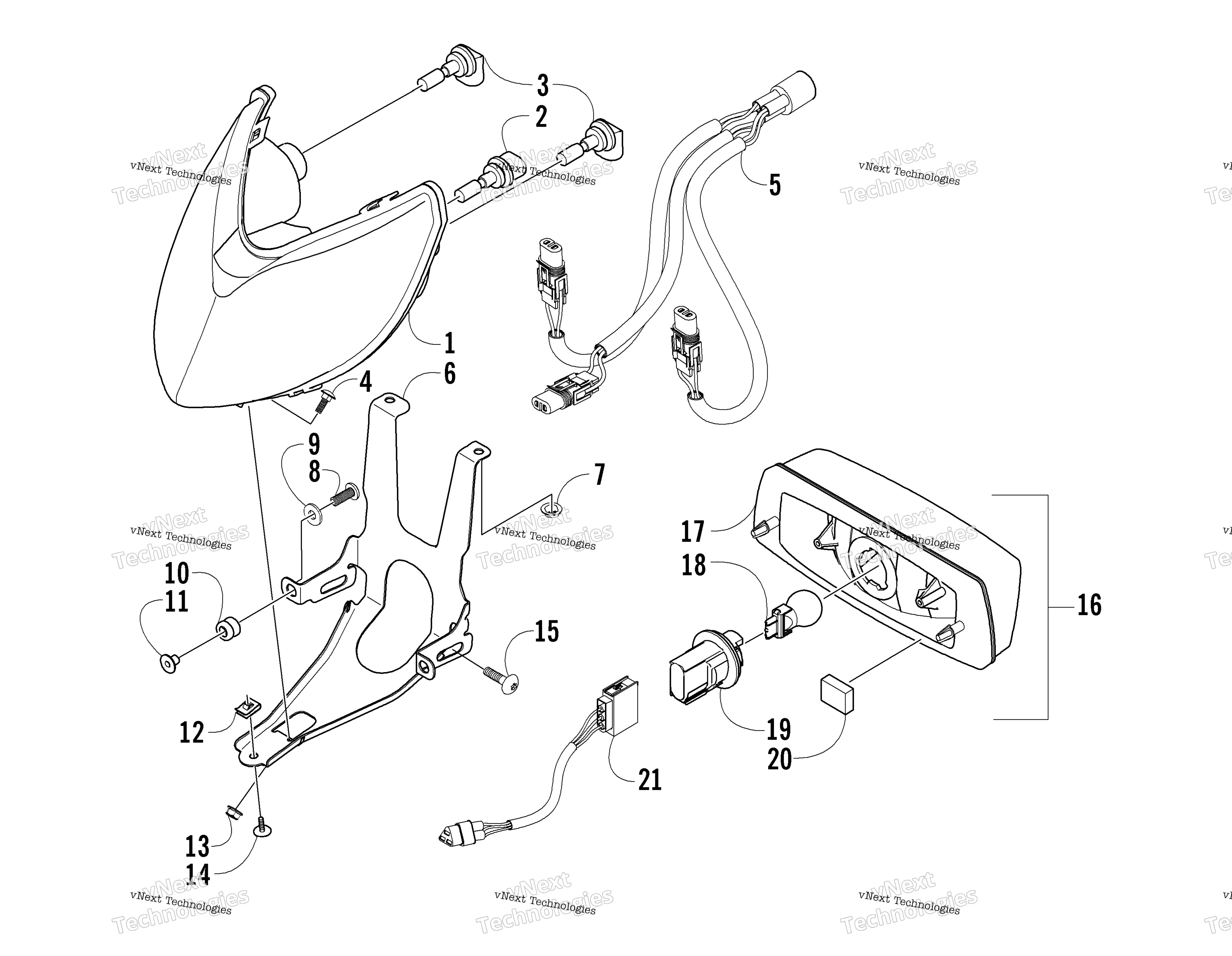 Фара And Taillight Assemblies