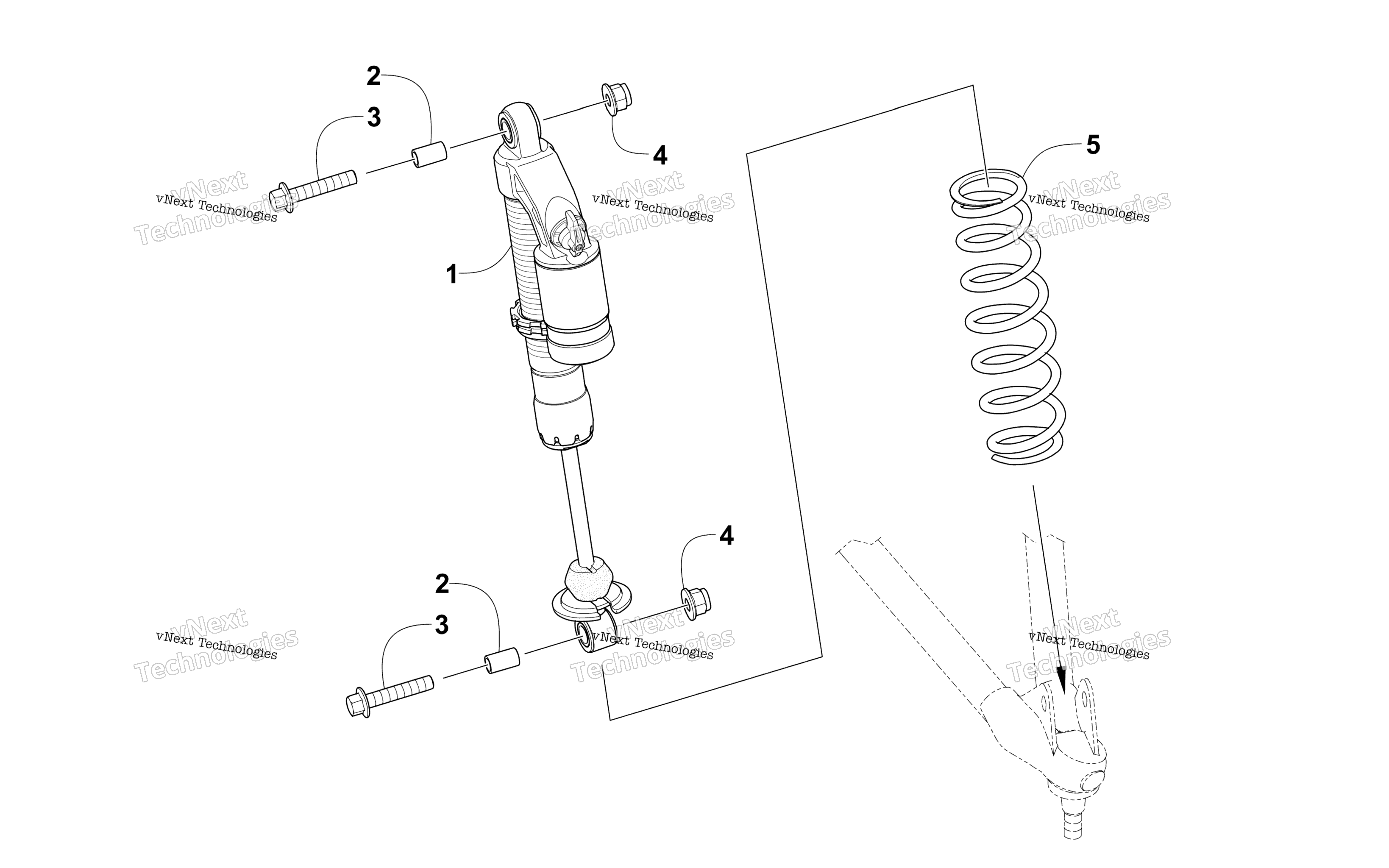 Амортизатор Absorber Assembly