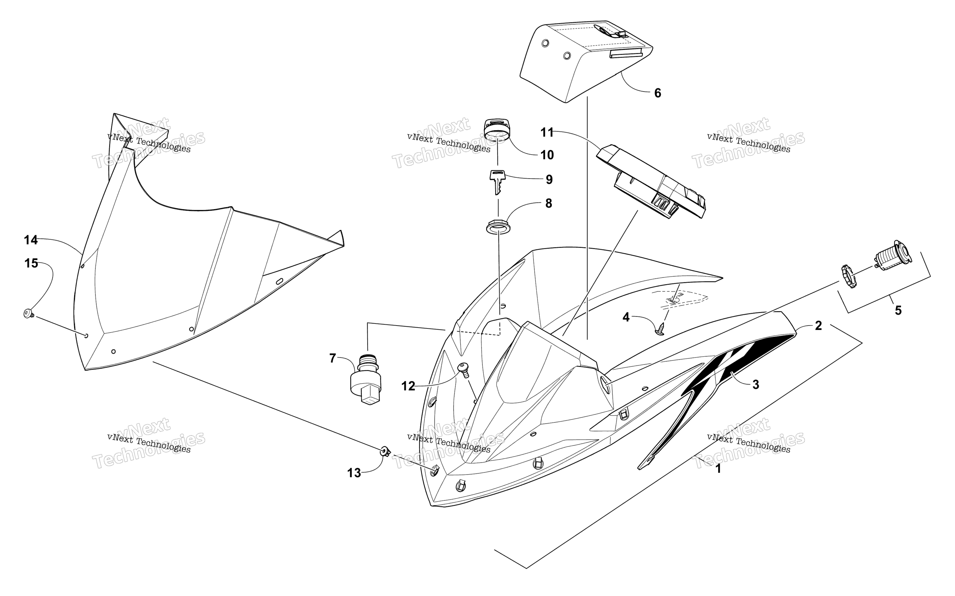 Ветровое стекло And Instruments Assemblies