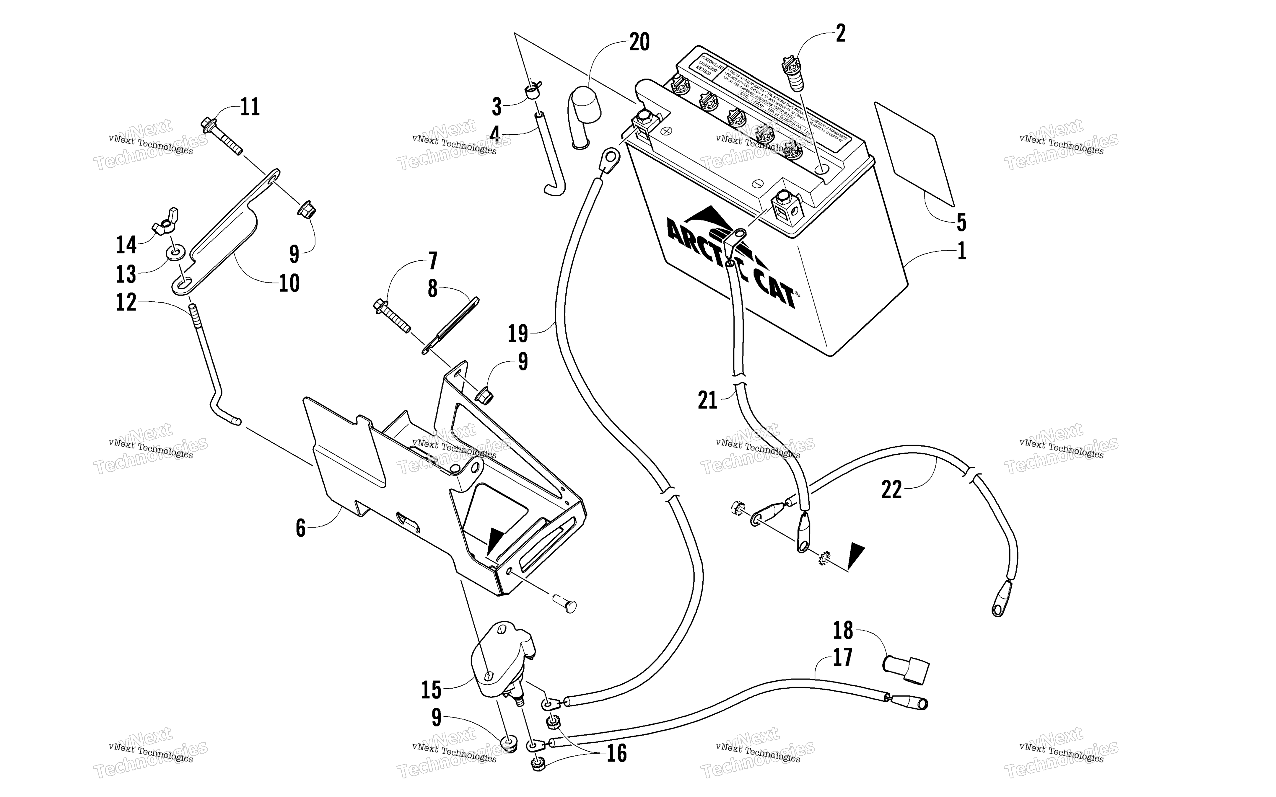 Аккумулятор And Tray Assembly