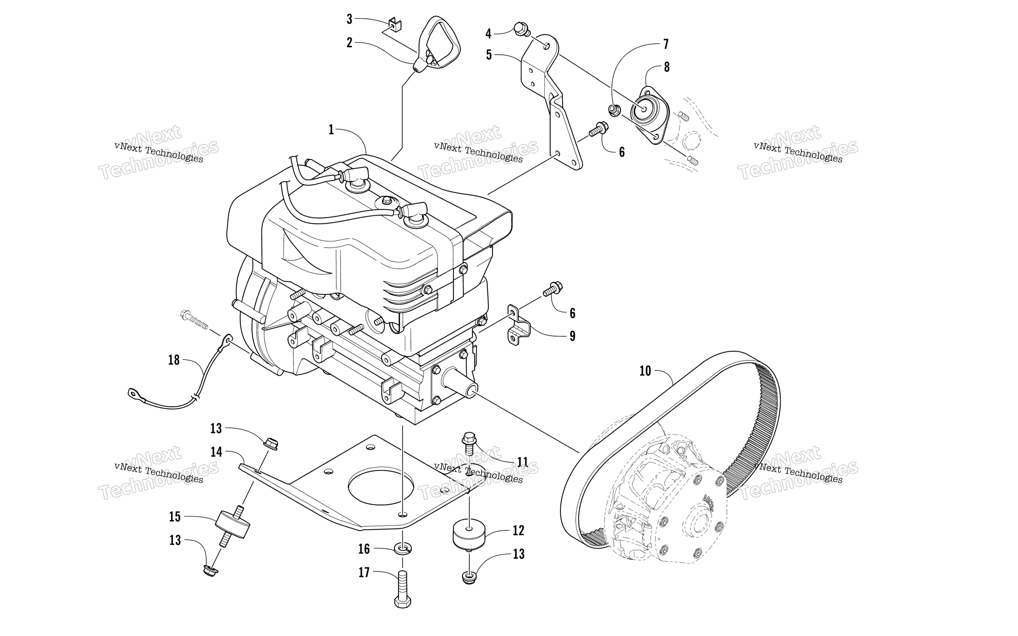 Двигатель And Related Parts