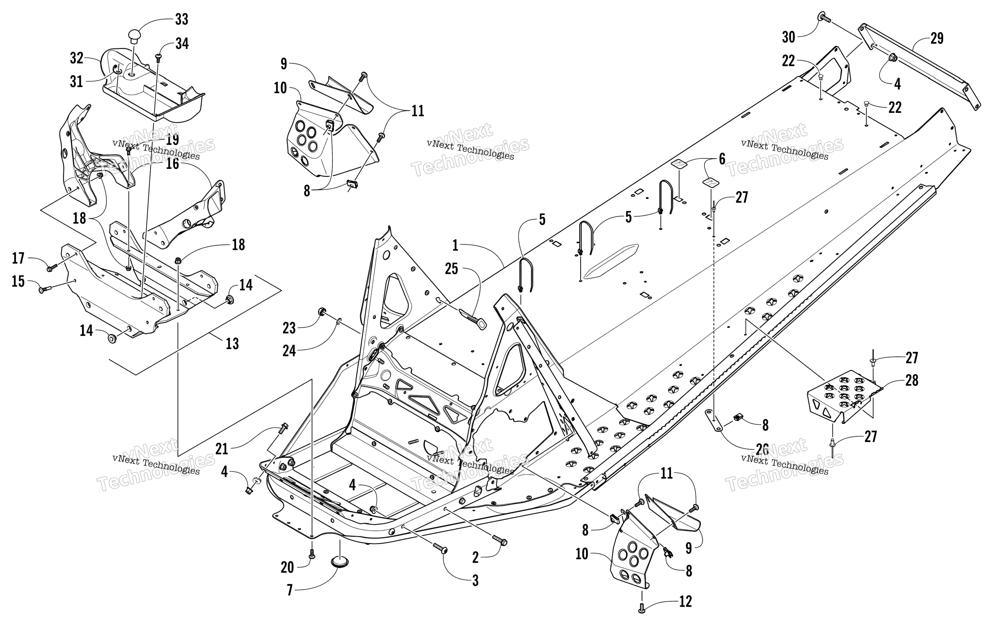 Шасси Assembly