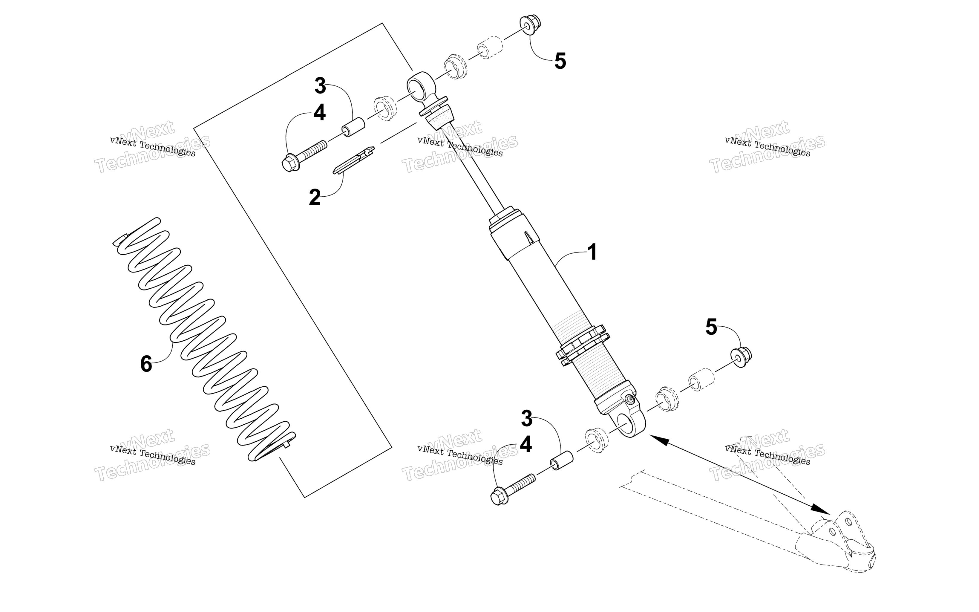 Амортизатор Absorber Assembly