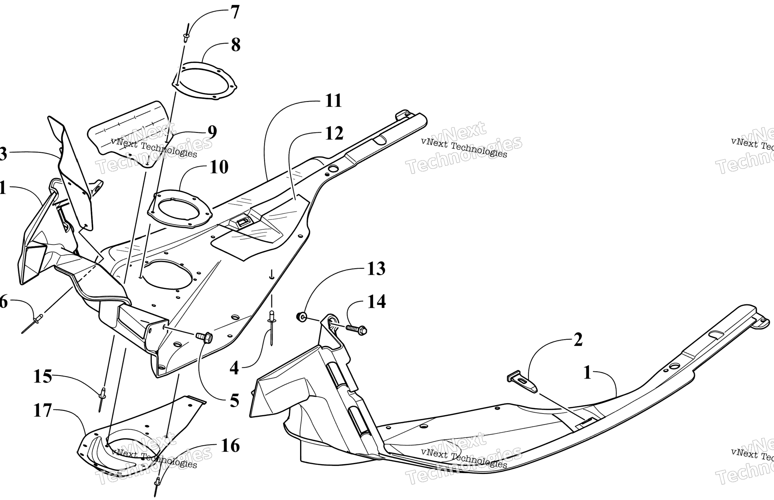 Skid Plate узел