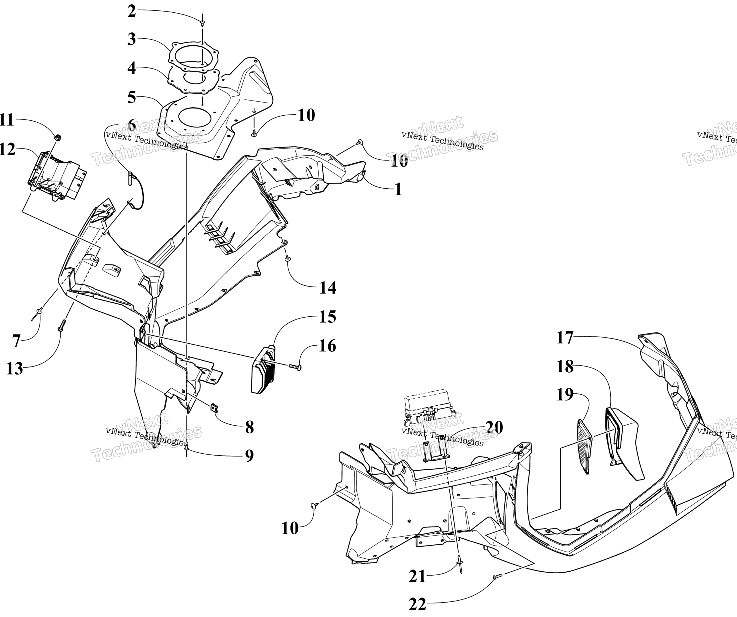 Skid Plate узел