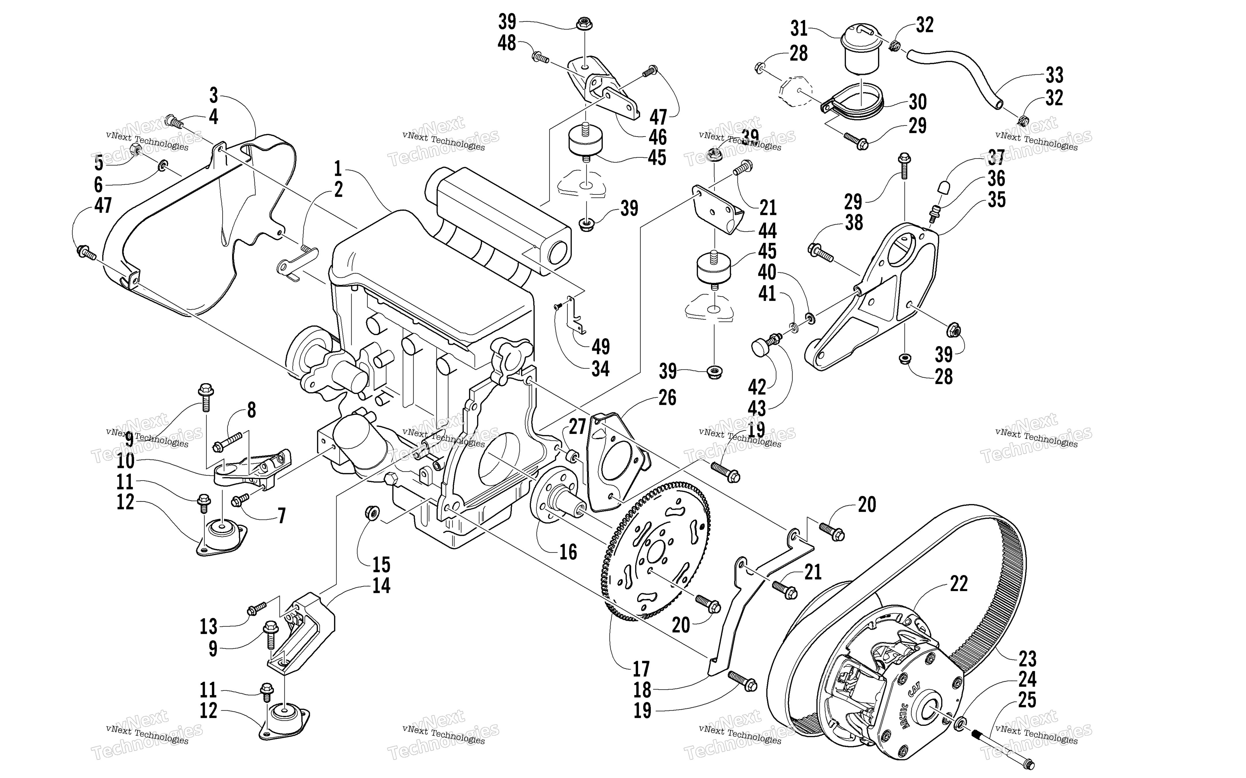 Двигатель And Related Parts