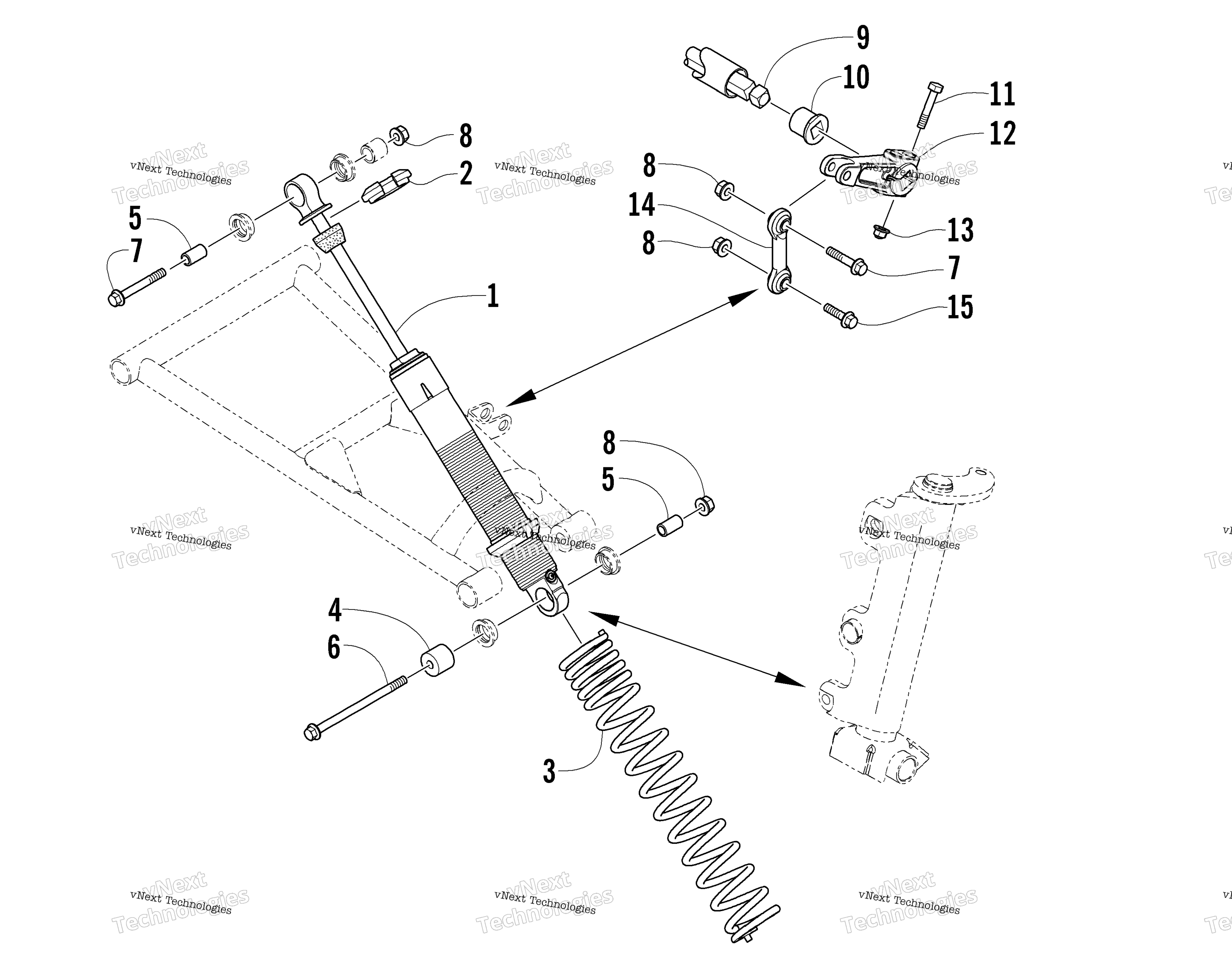 Амортизатор Absorber And Sway Bar Assembly