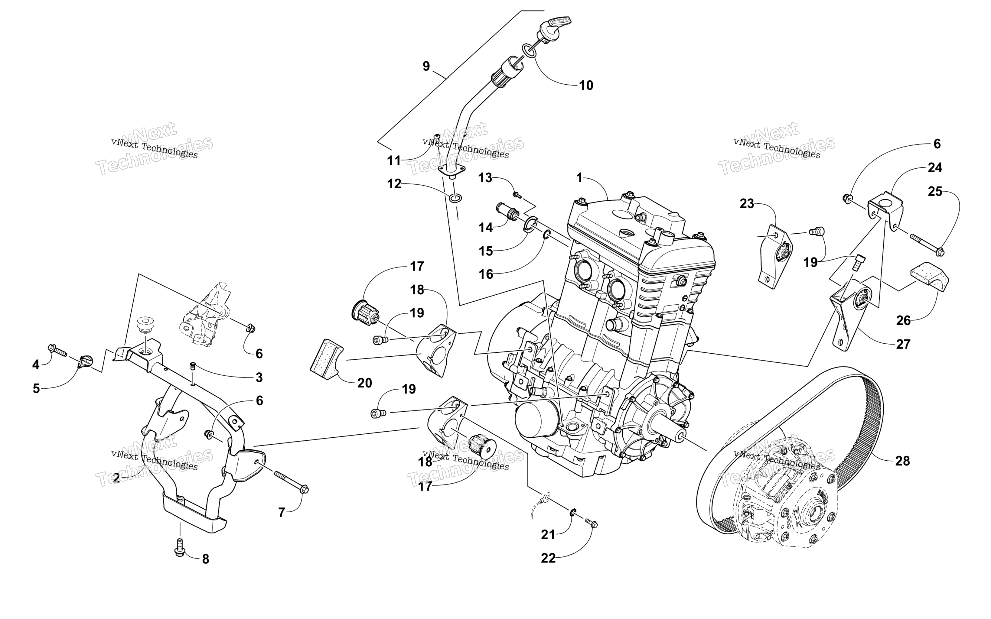 Двигатель And Related Parts