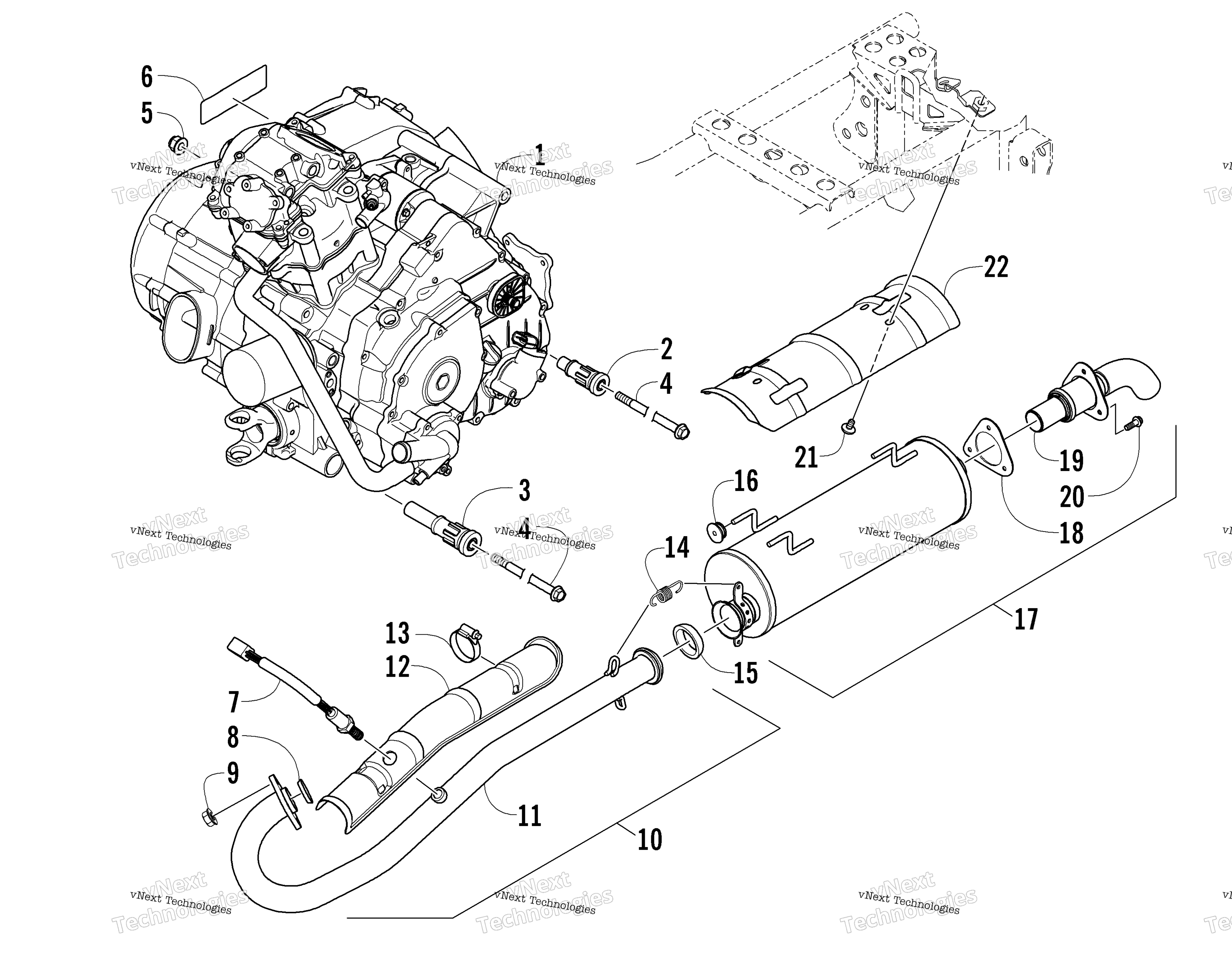 Двигатель And Exhaust