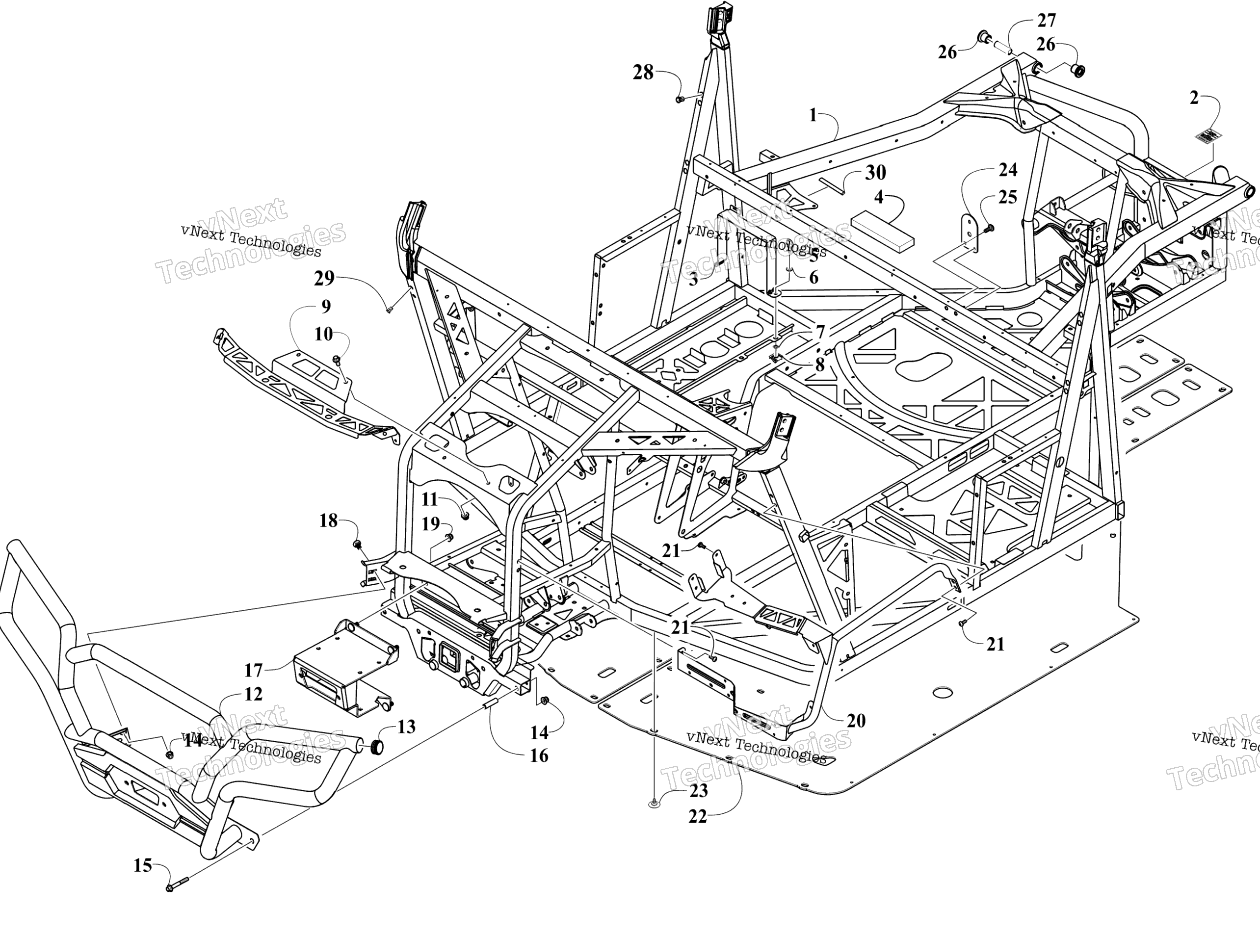 Рама And Related Parts