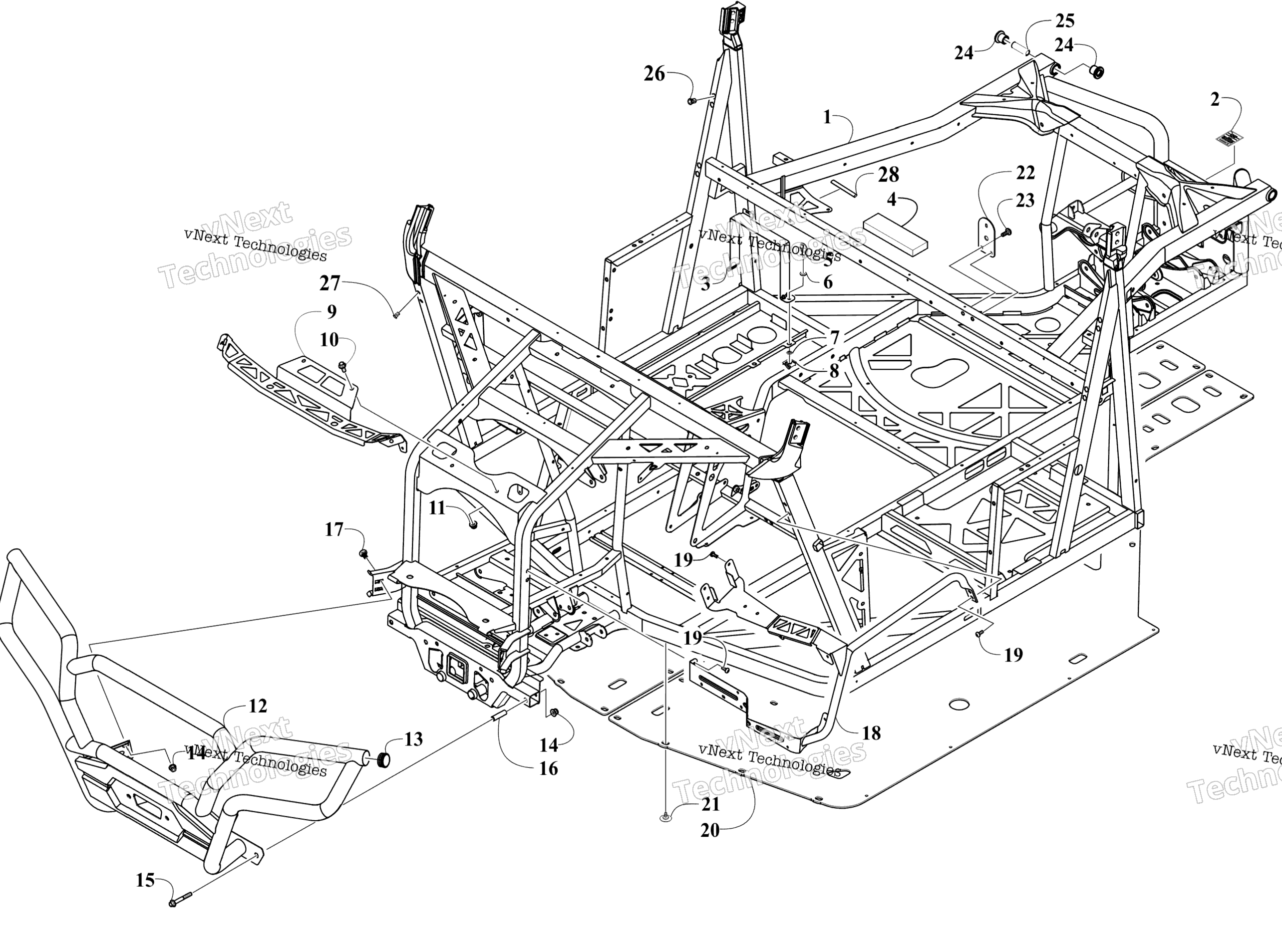Рама And Related Parts