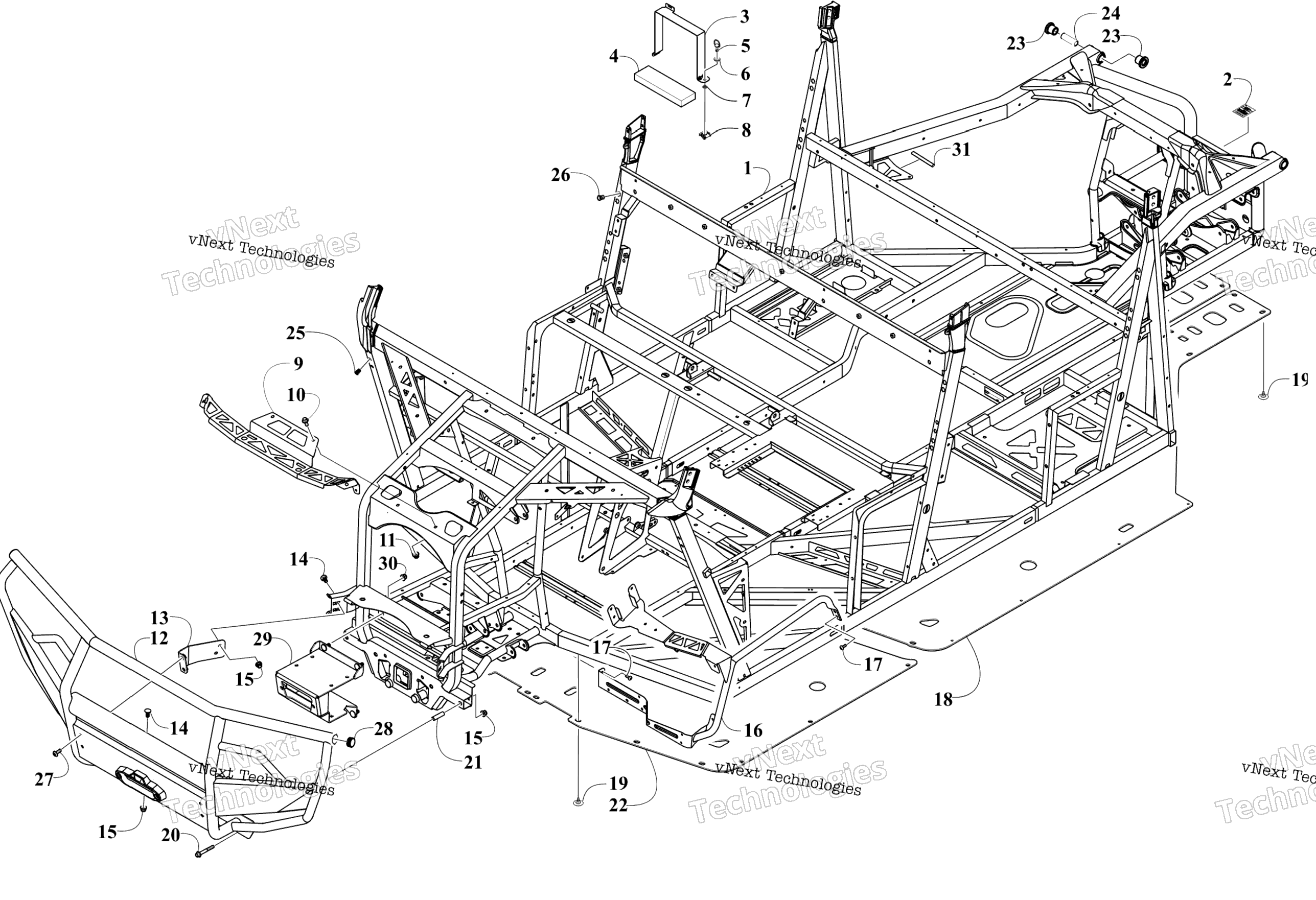 Рама And Related Parts