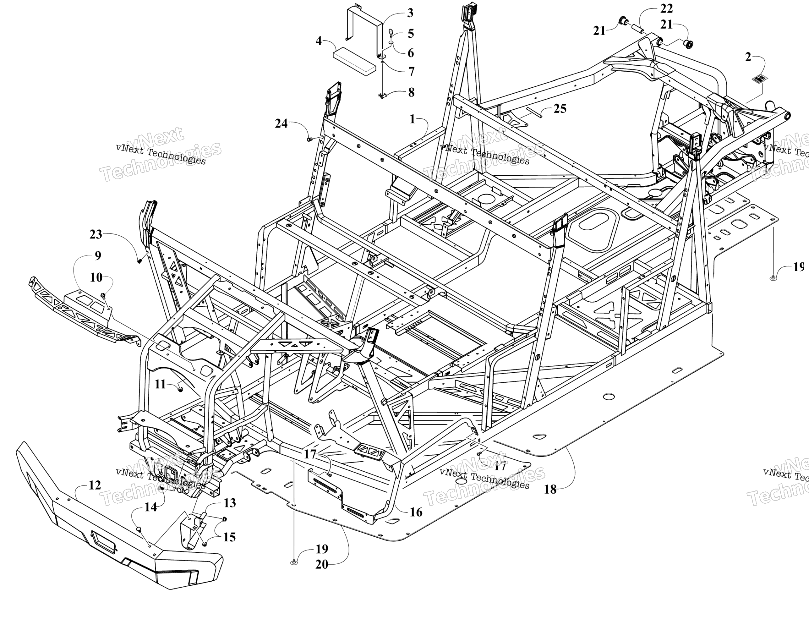 Рама And Related Parts