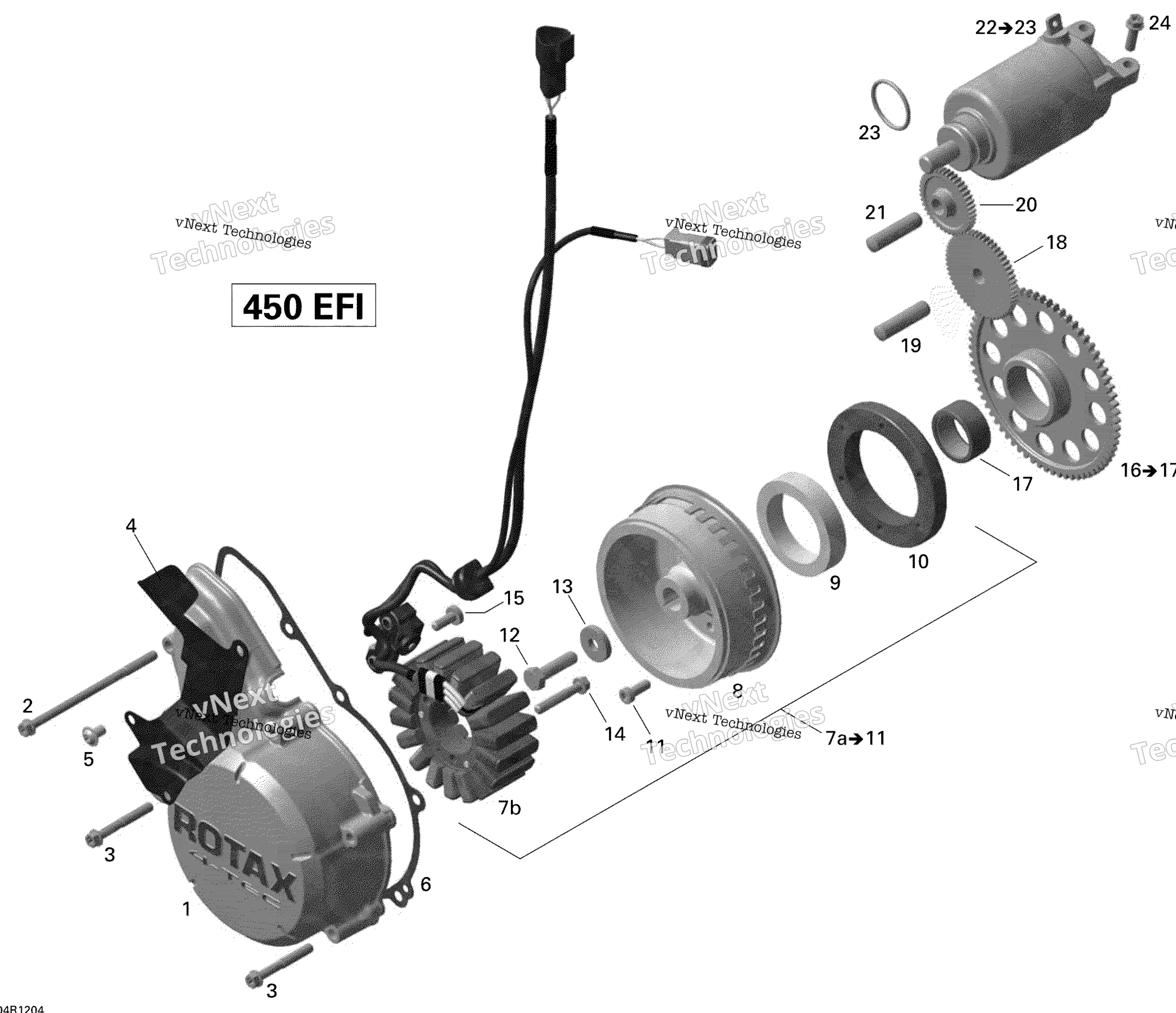 Магнето And Electric Starter