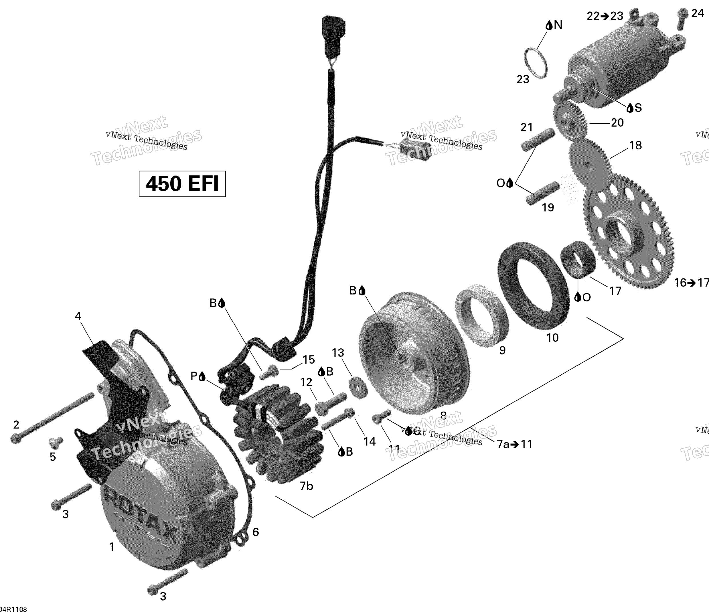 Магнето And Electric Starter