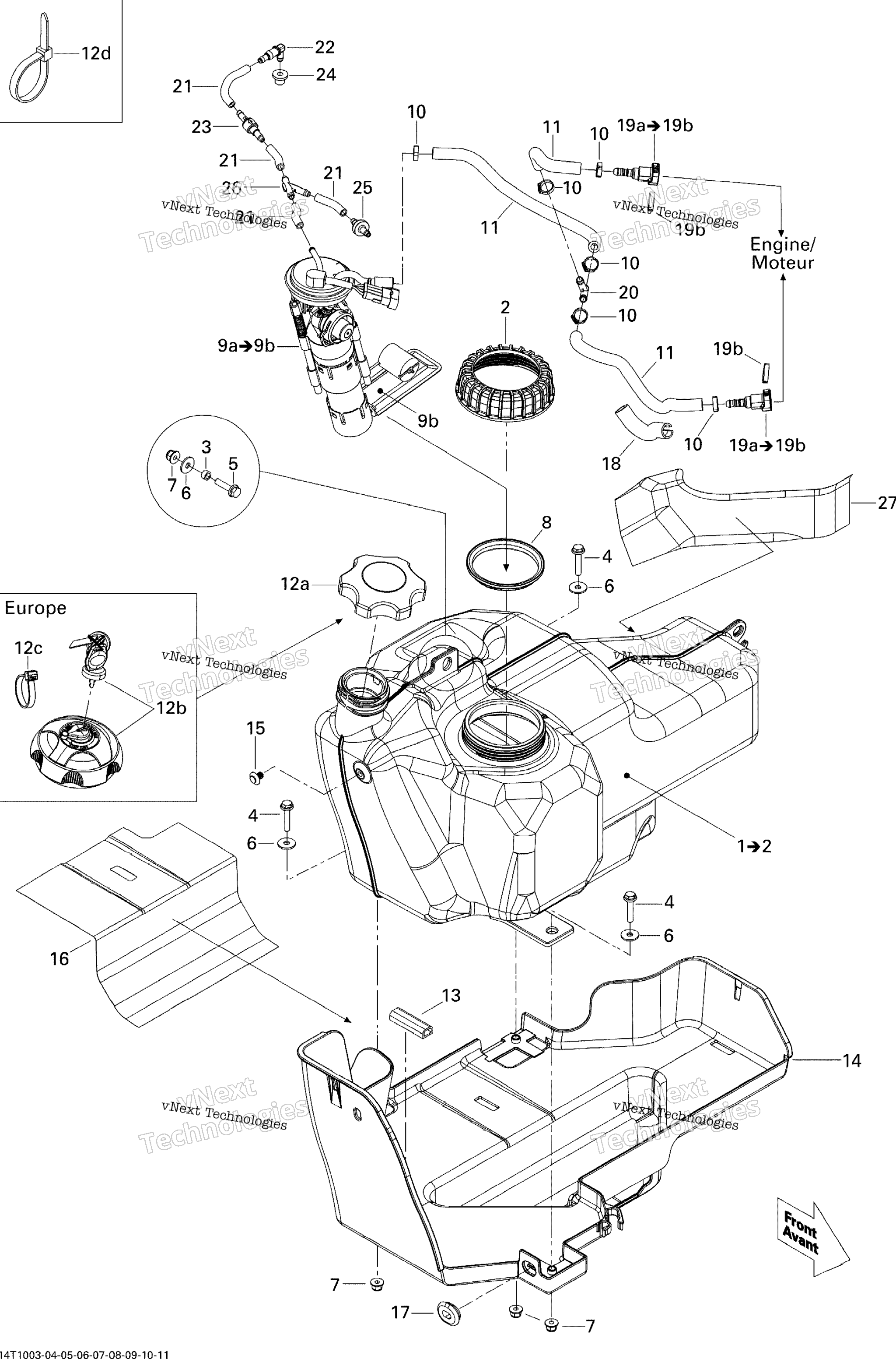 Топливная система System 800R