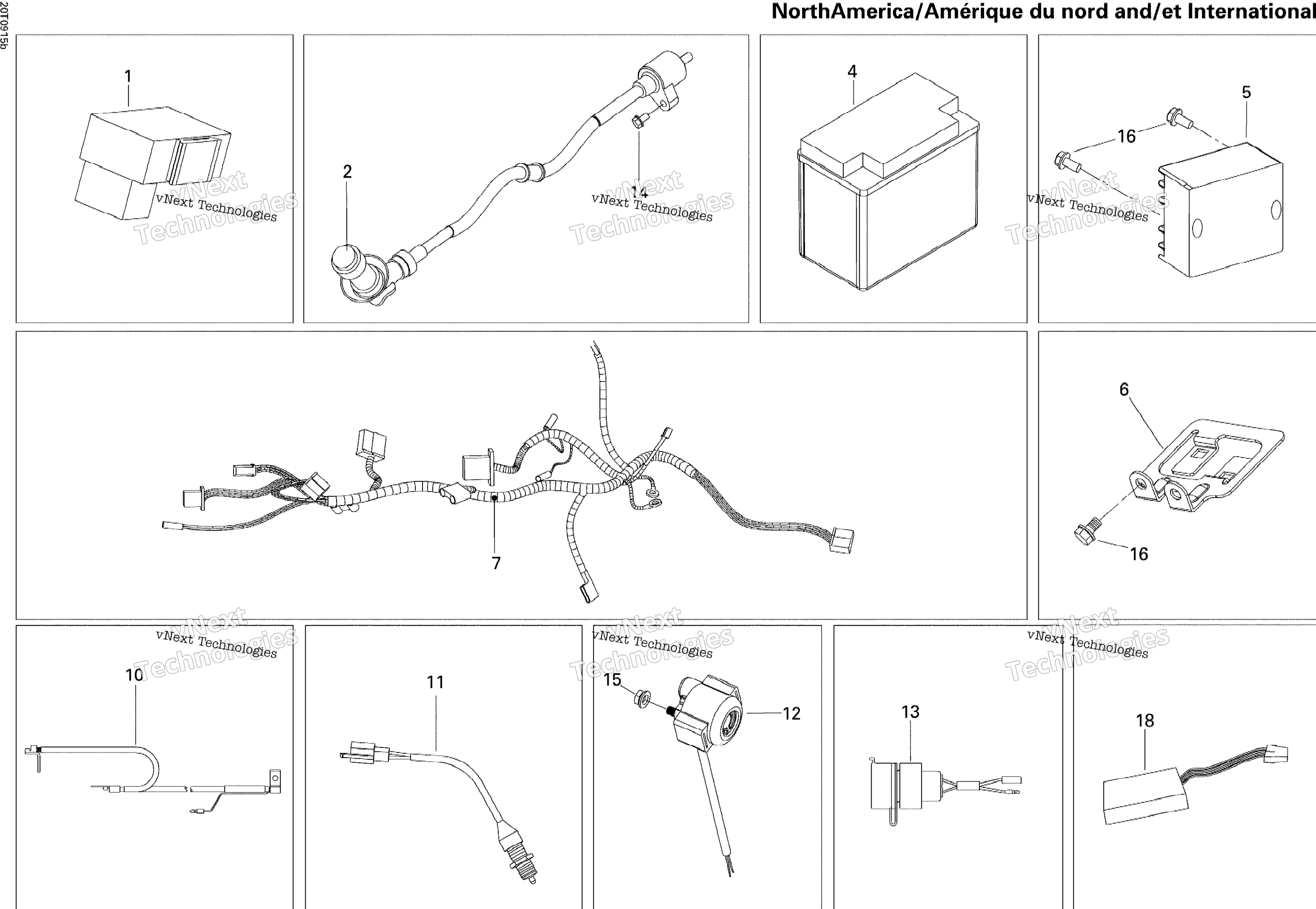 Электрооборудование Components Na, Int