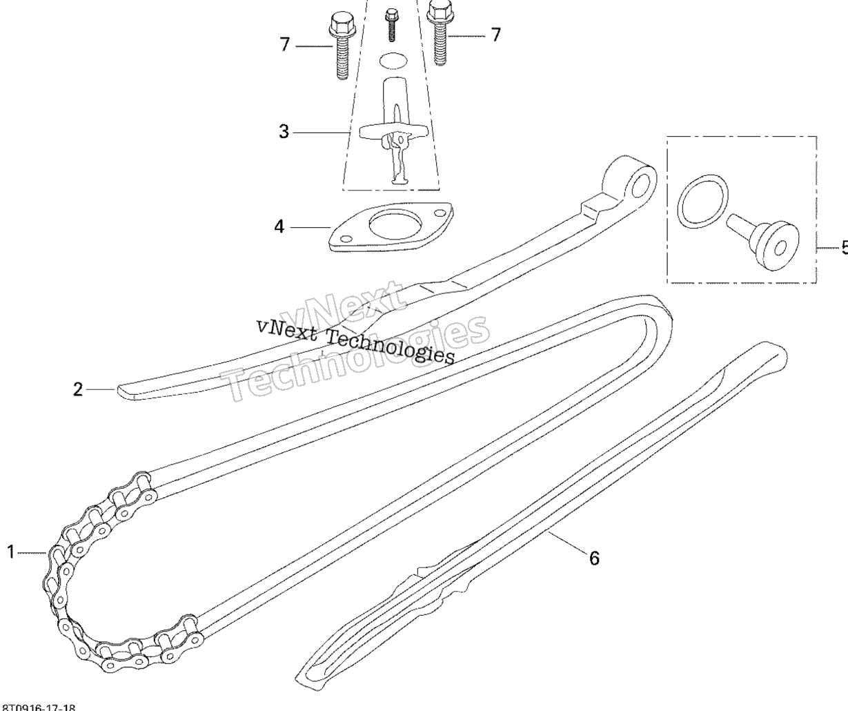 цепь Tensioner