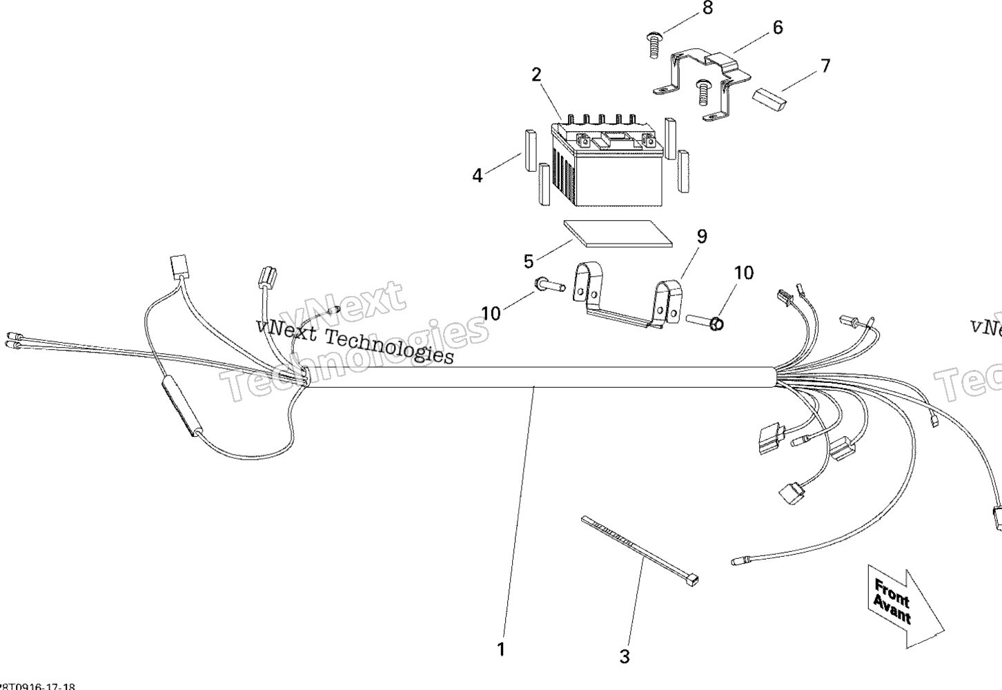Основной Harness And Battery