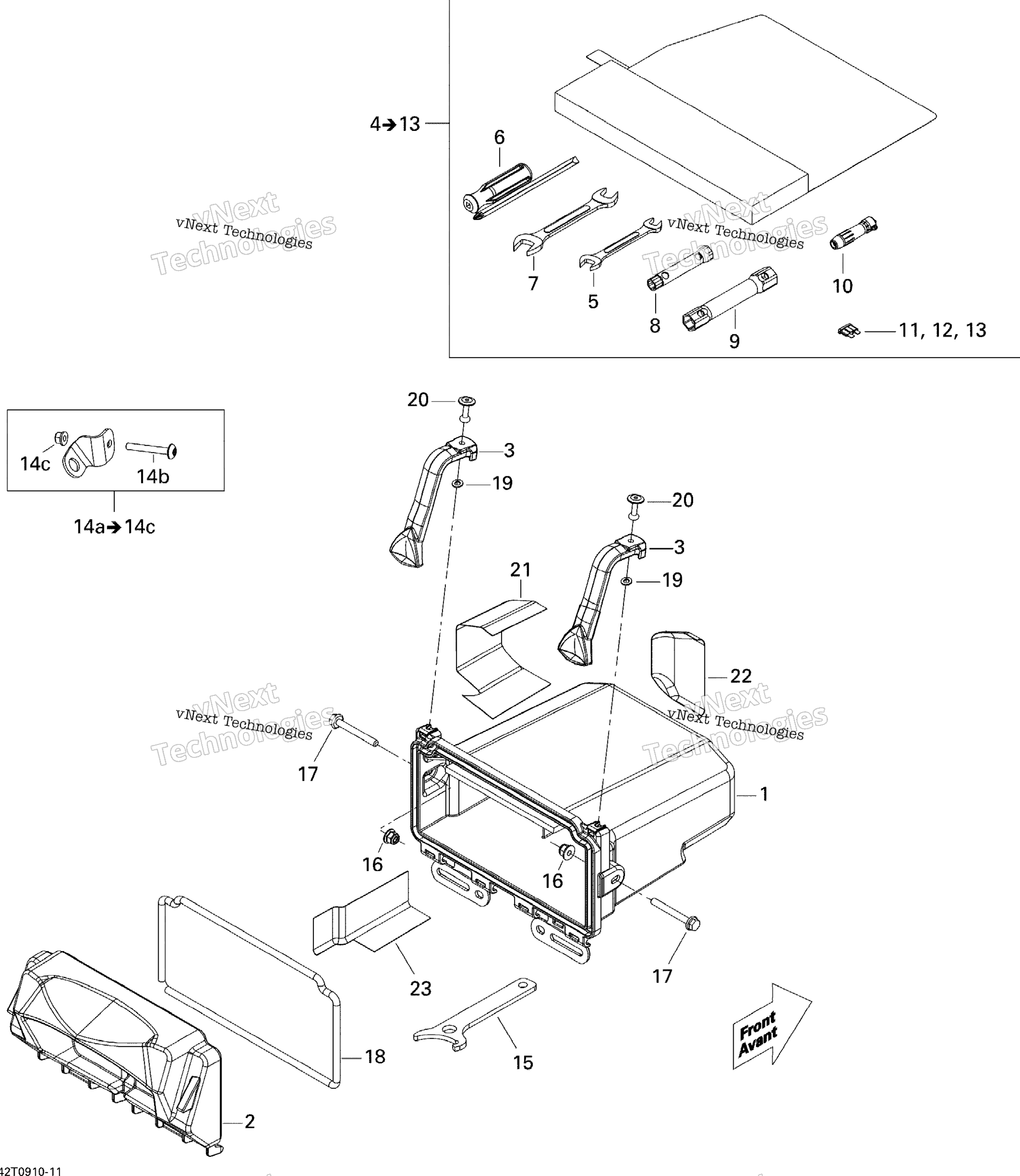 Задняя часть Cargo Box