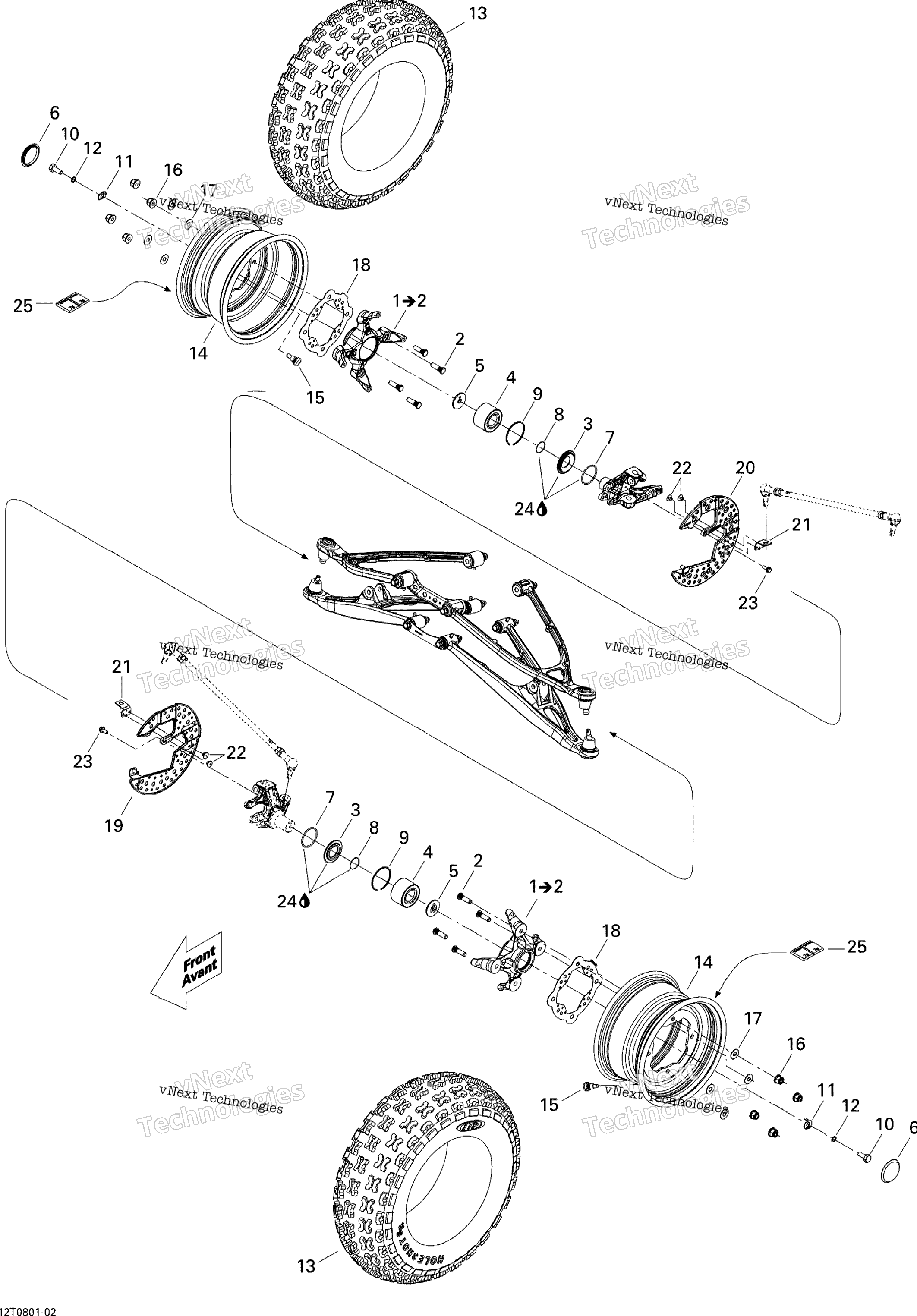 Привод System, Front