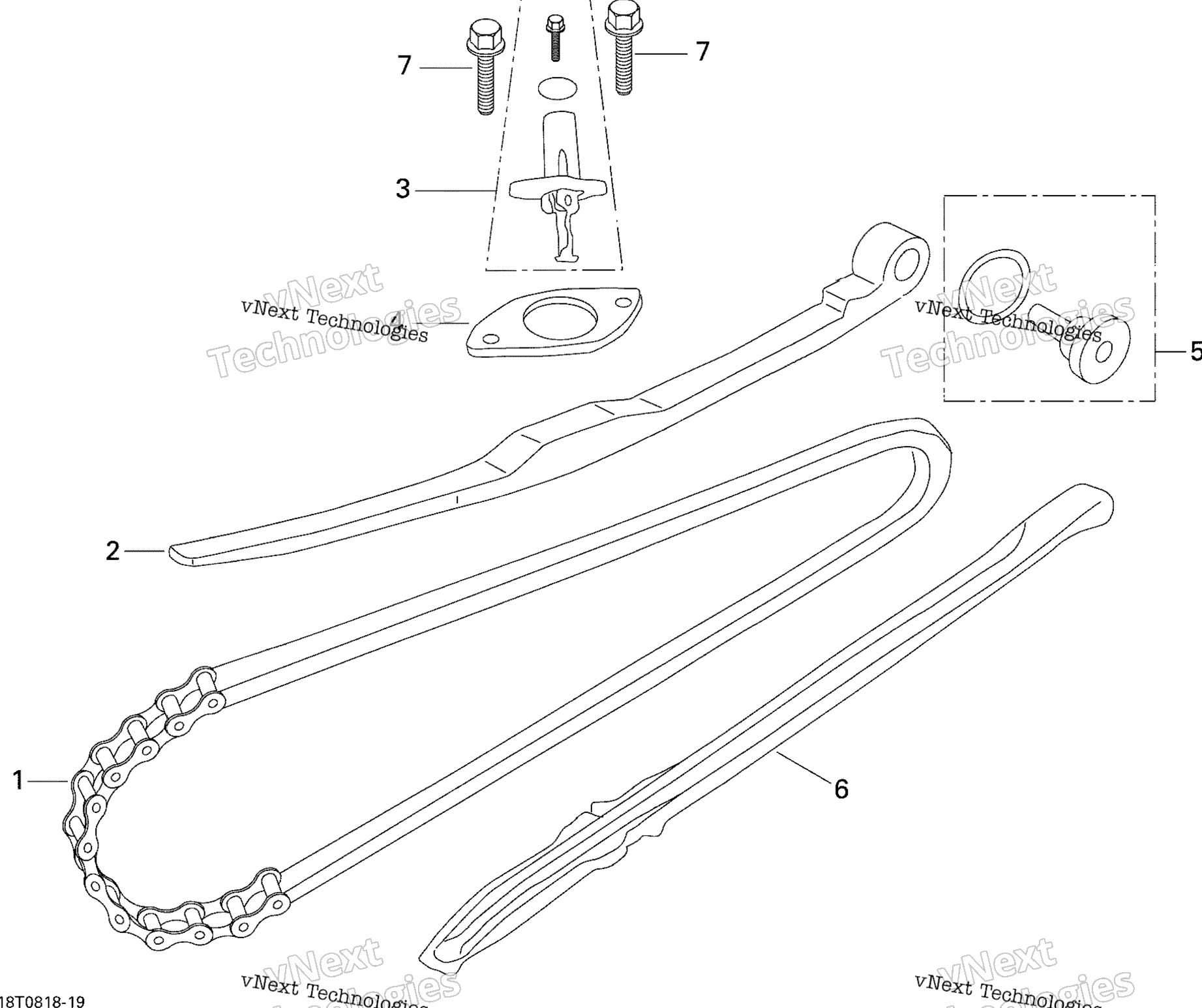 цепь Tensioner