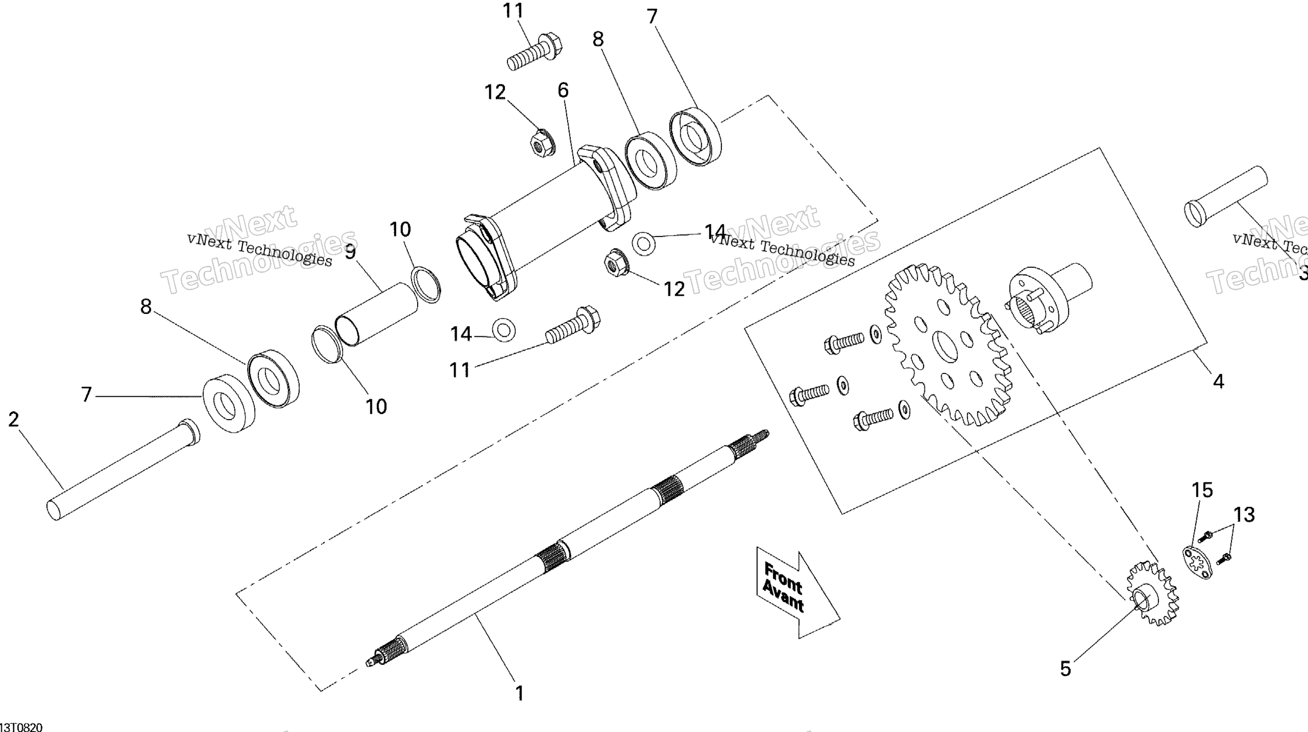 Привод System, Rear