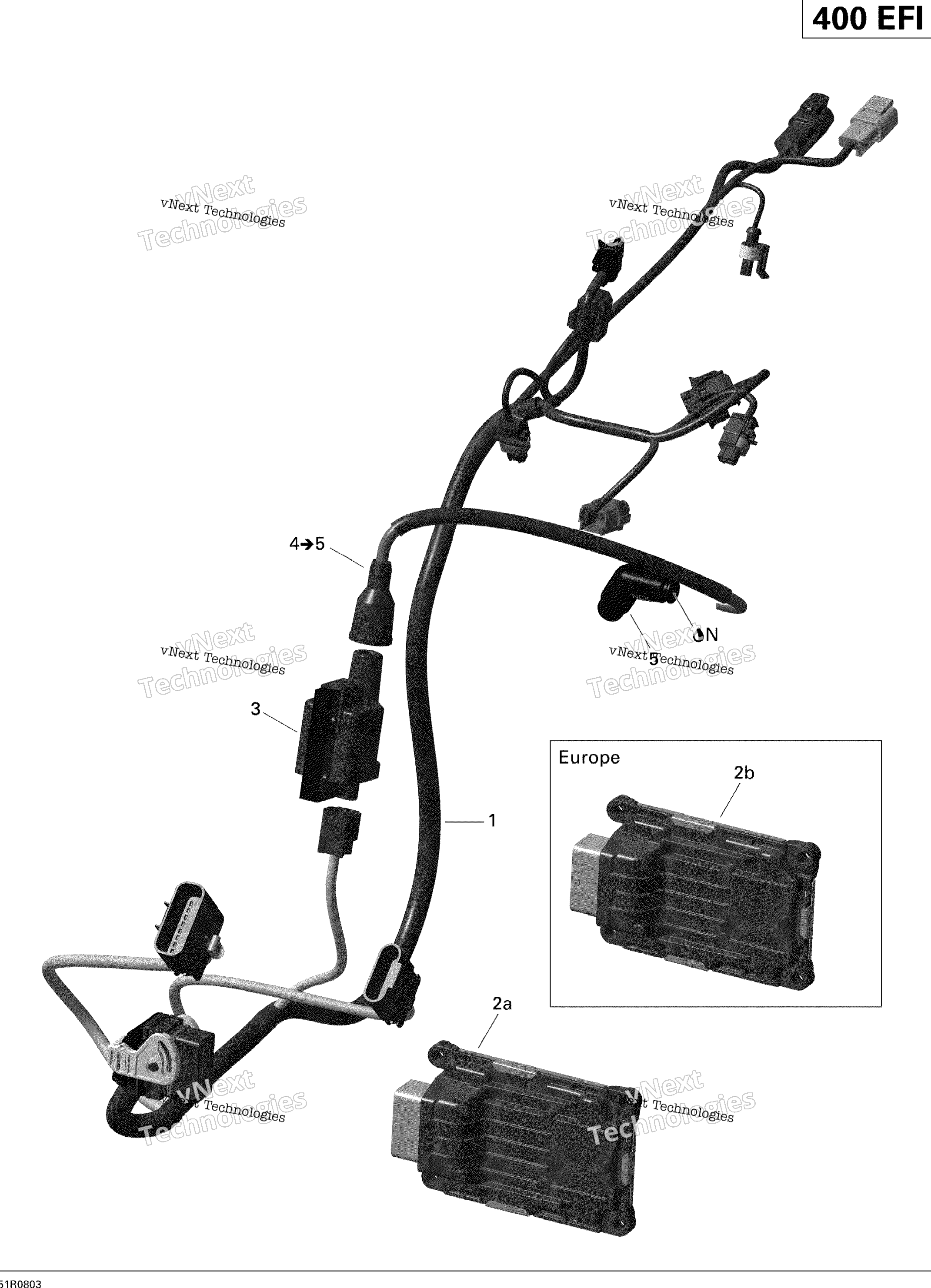 Двигатель Harness And Electronic Module