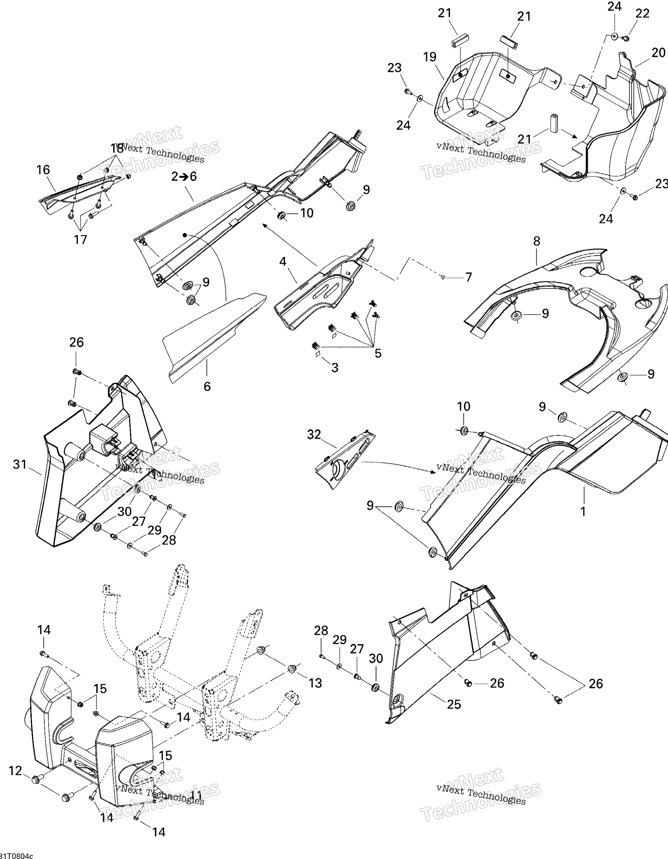 кузов и аксессуары 3, Xt