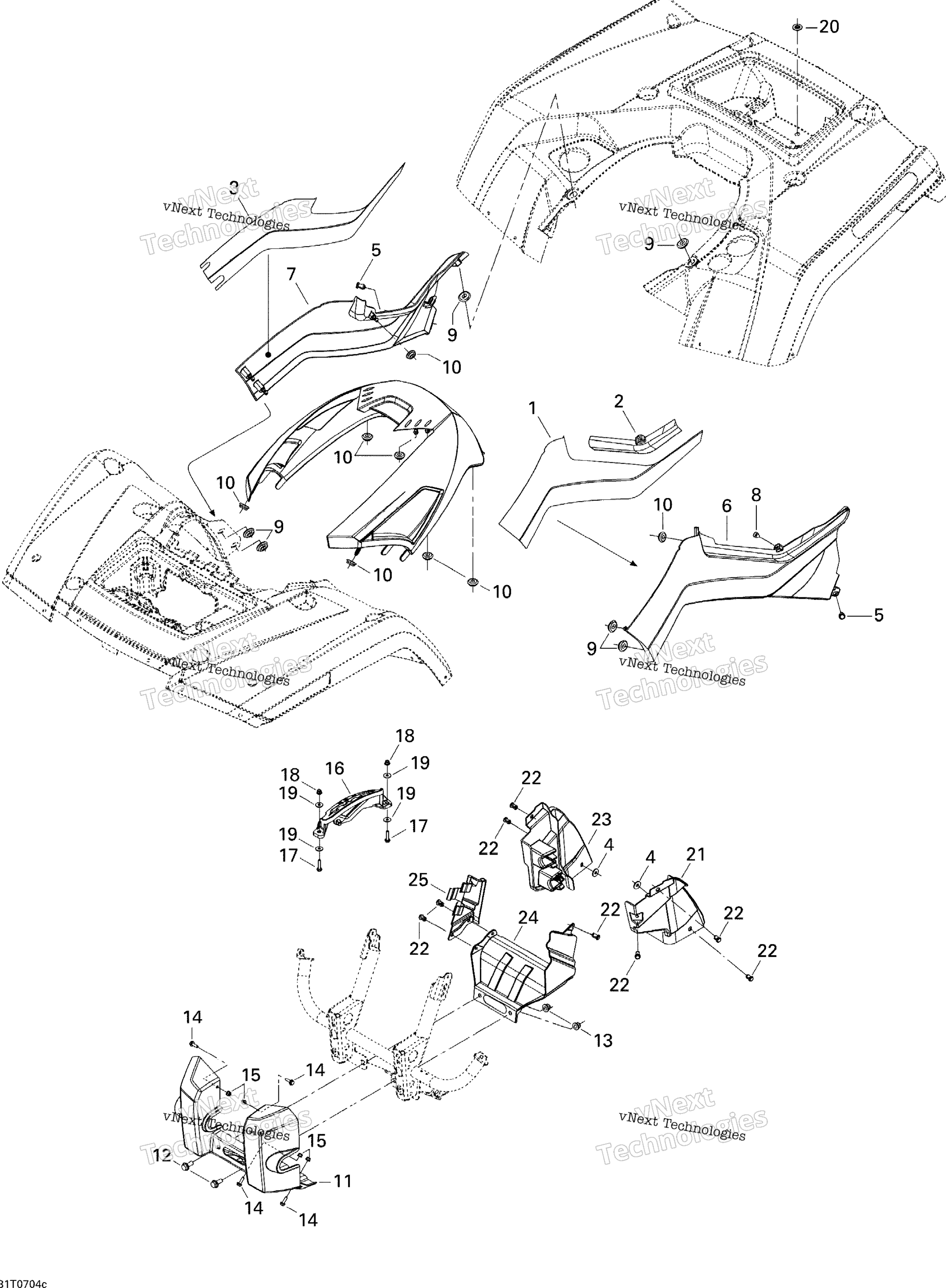 кузов и аксессуары 3, Std