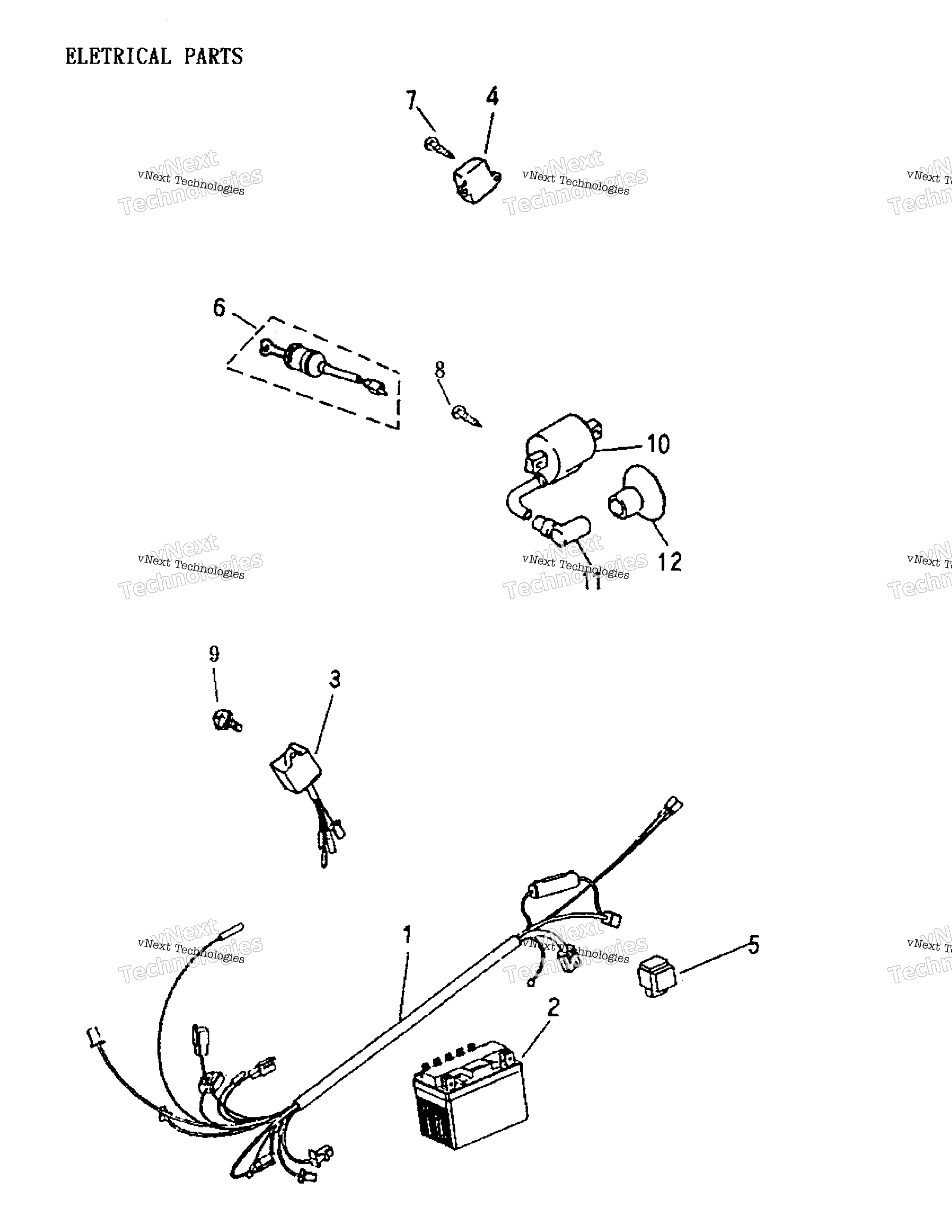 Электрооборудование Components
